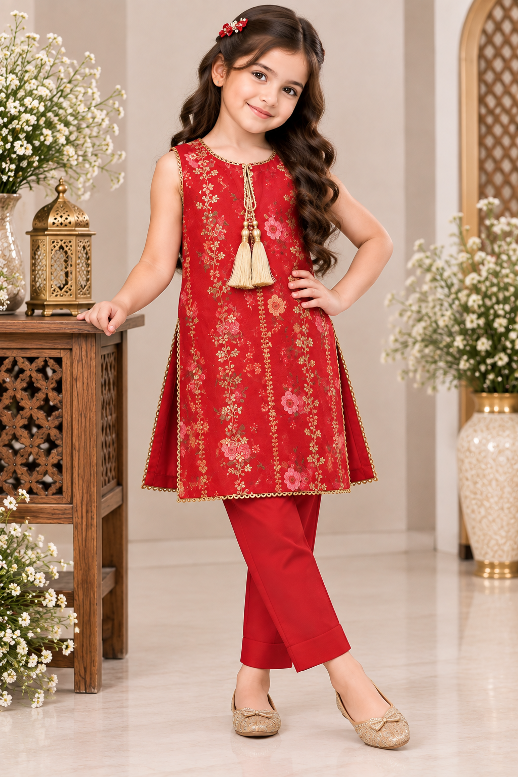 ORGANZA PRINT EMBROIDERY