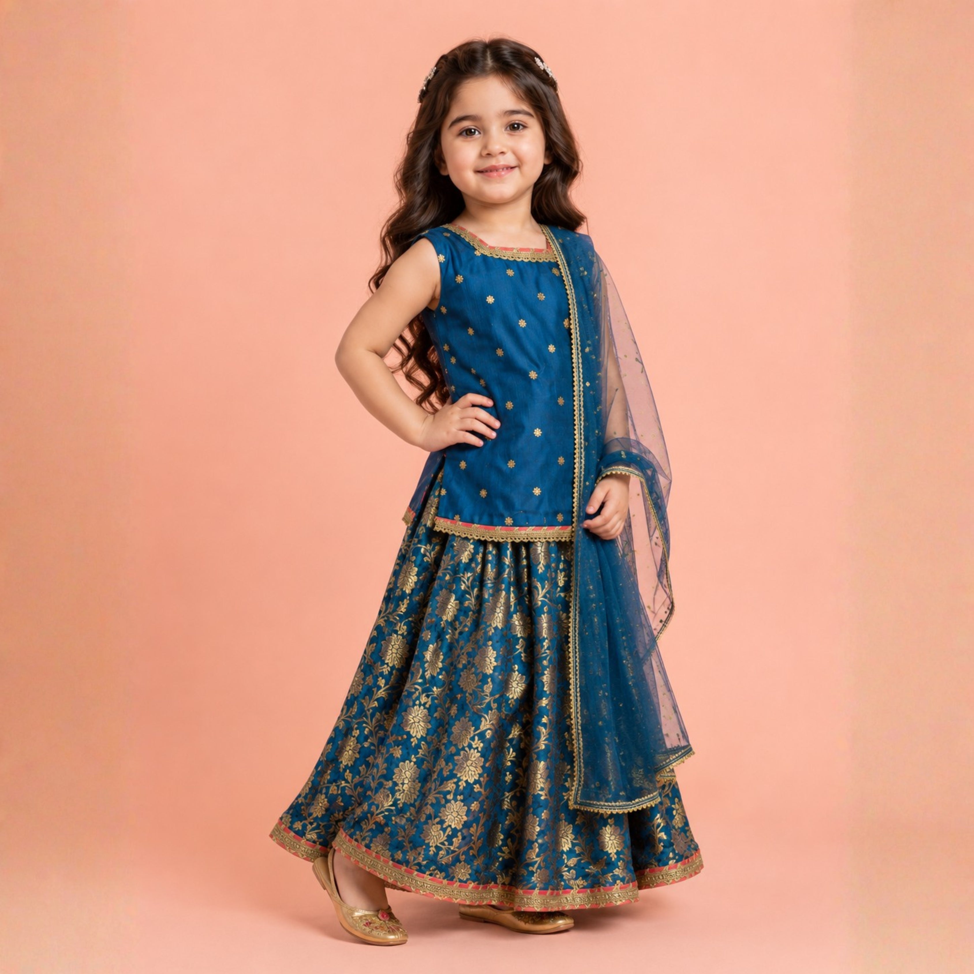 BANARSI LEHENGA CHOLI SET