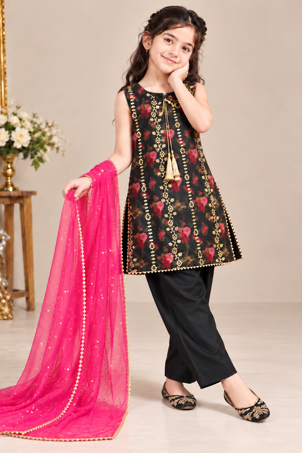 ORGANZA PRINT EMBROIDERY