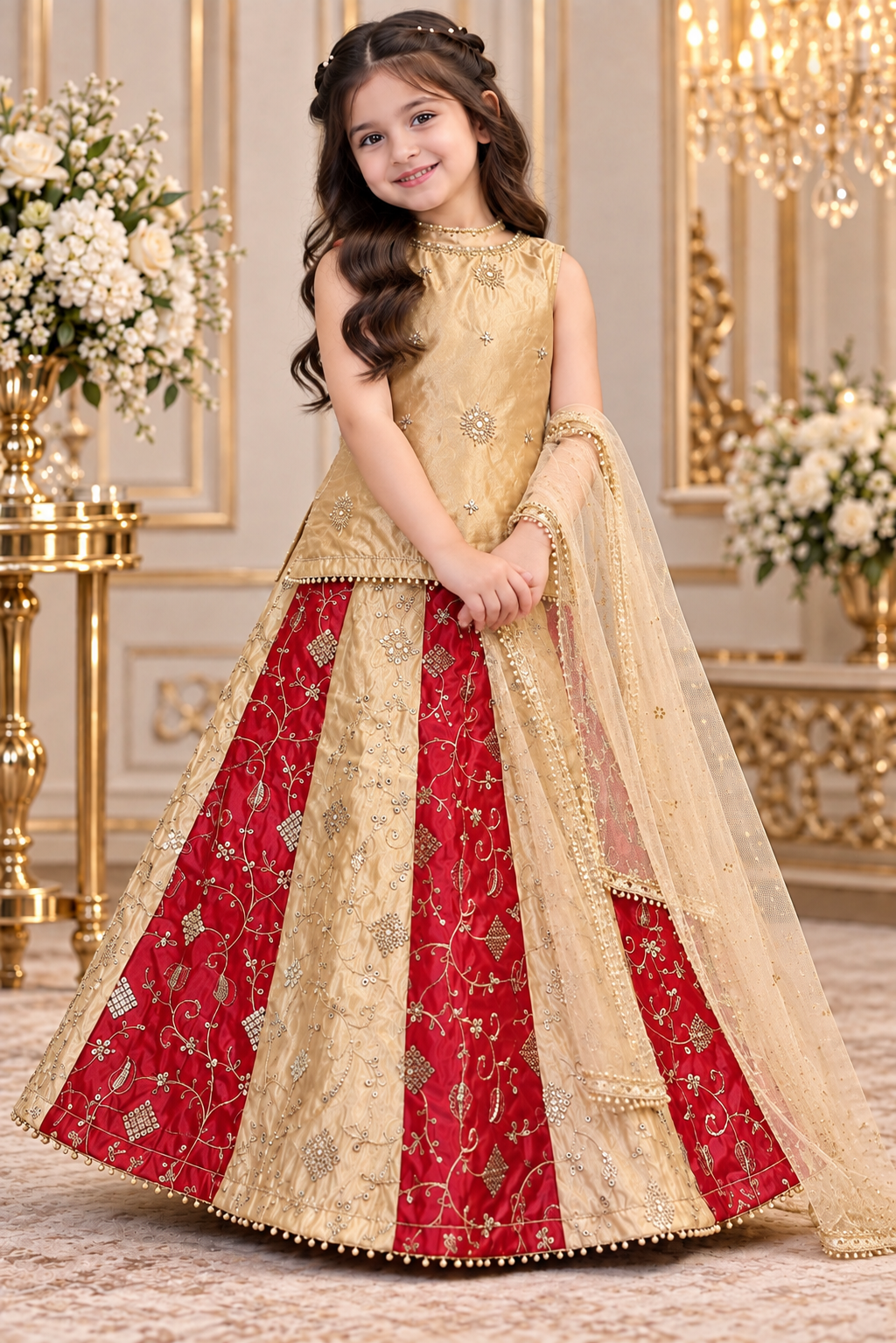 MULTI LEHENGA SET