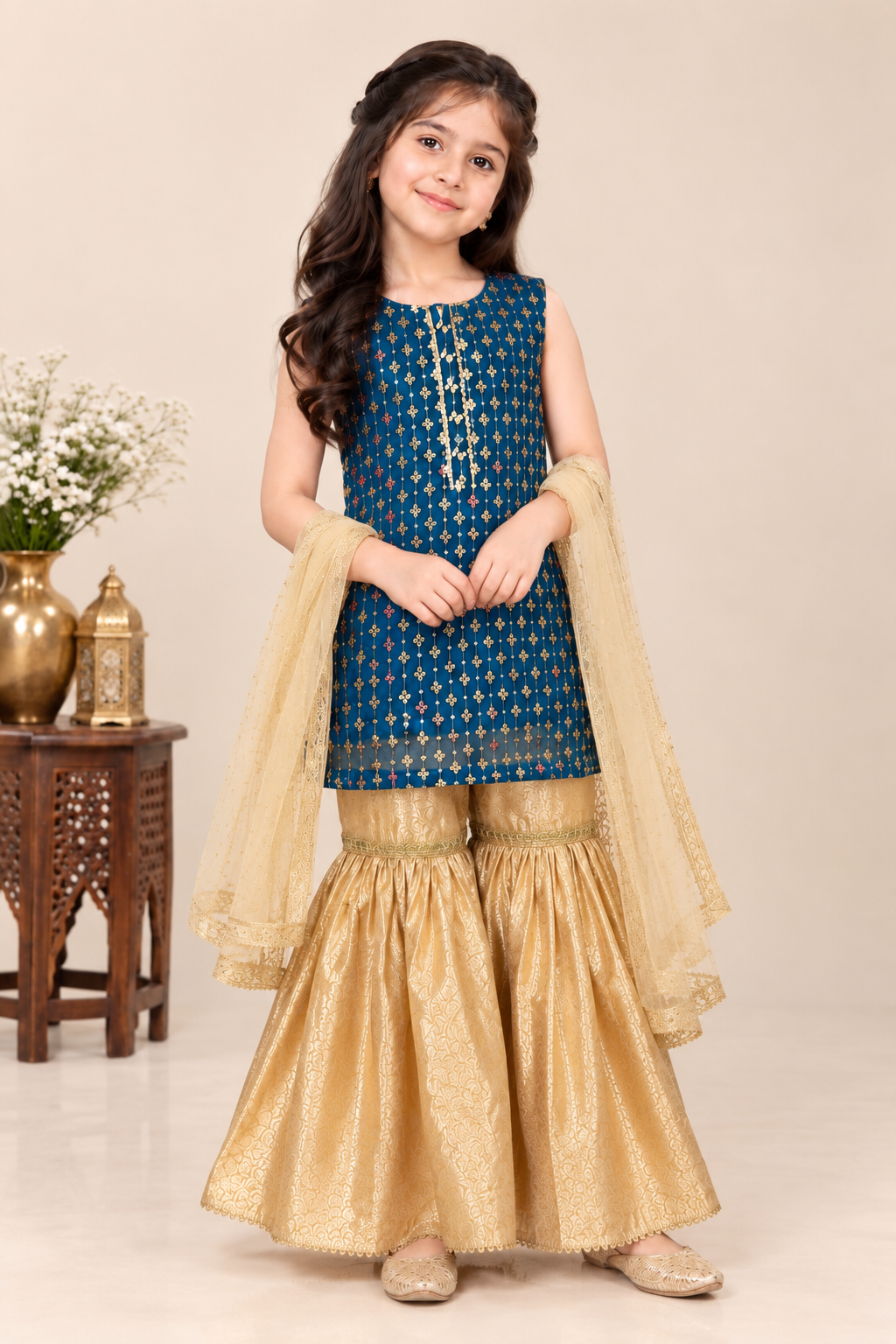 BANARSI GHARARA SET