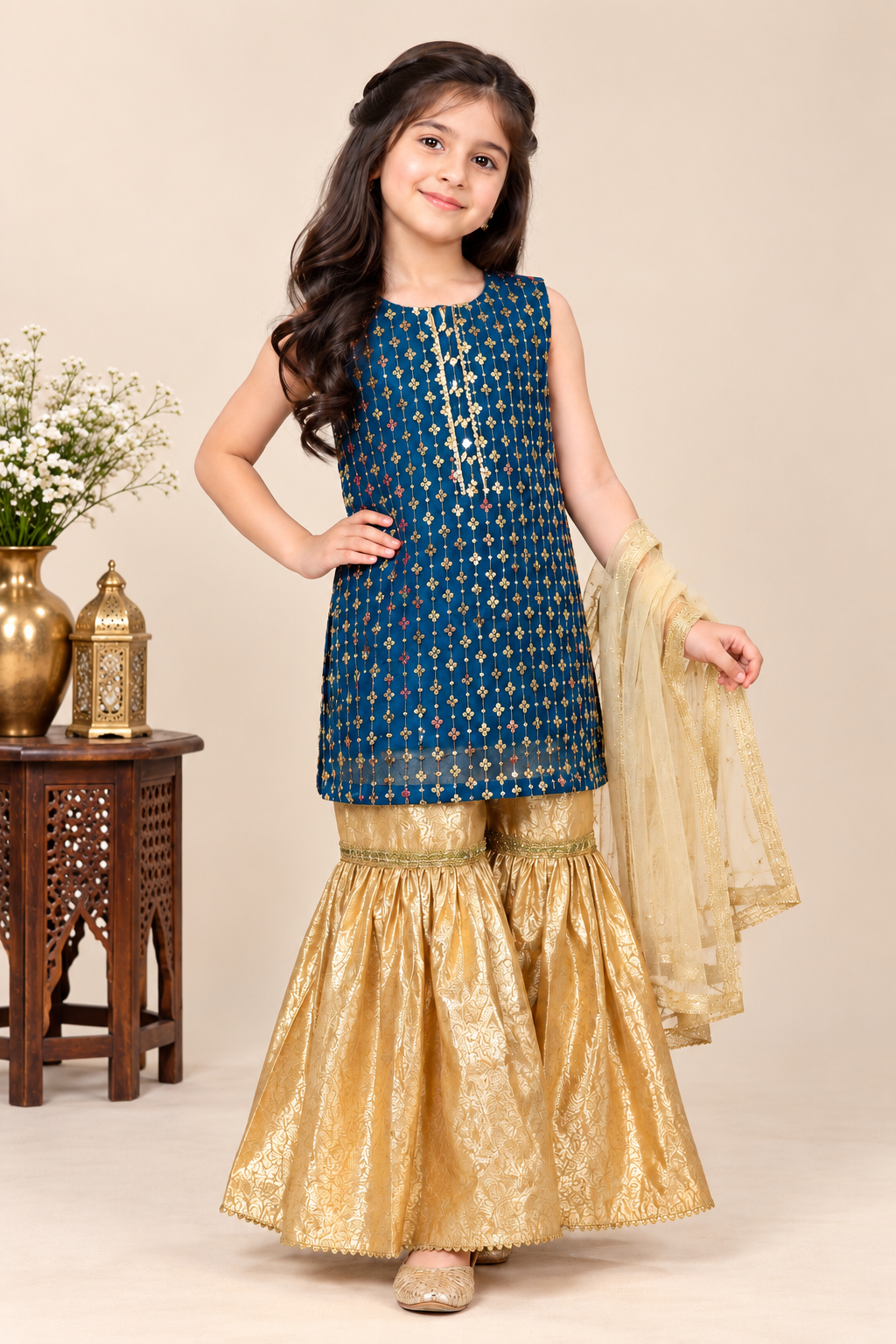 BANARSI GHARARA SET