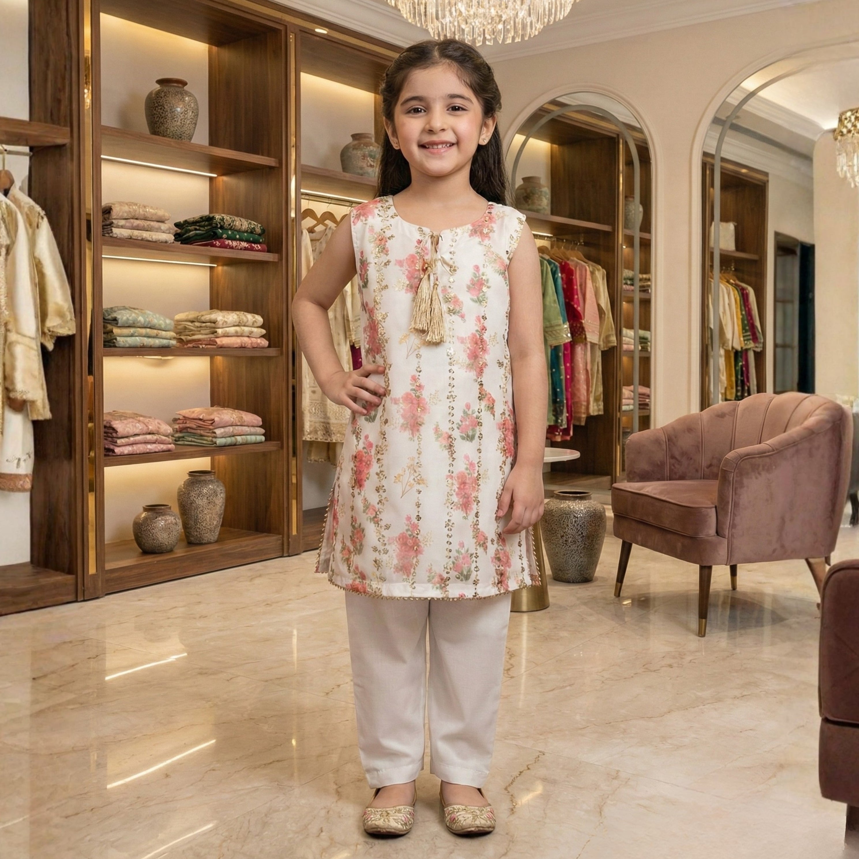 ORGANZA PRINT EMBROIDERY