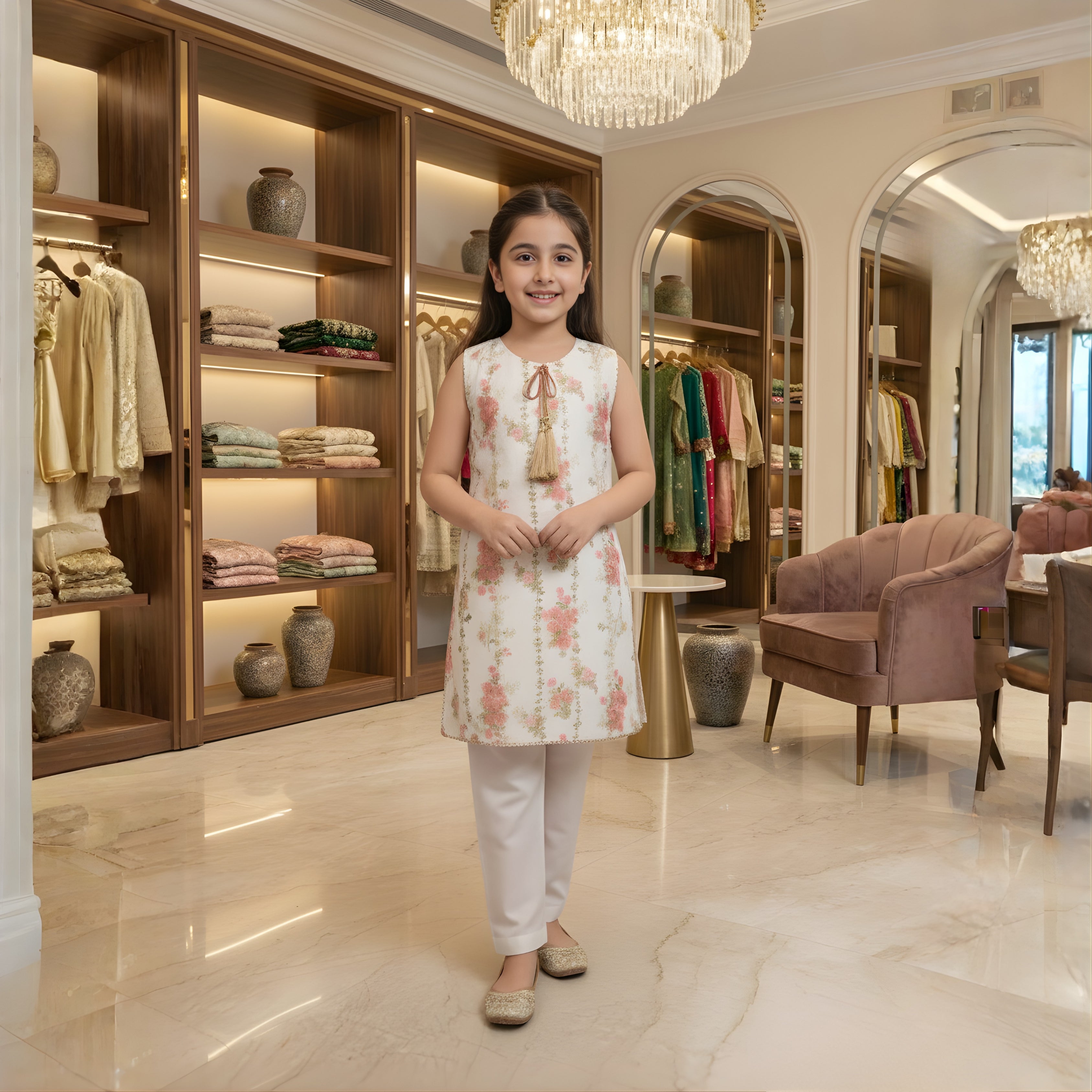 ORGANZA PRINT EMBROIDERY