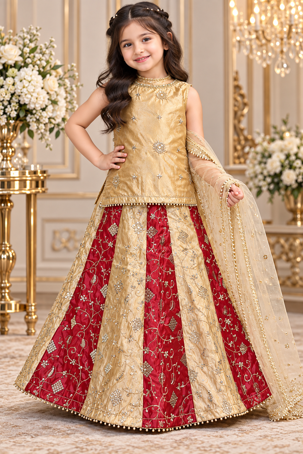 MULTI LEHENGA SET