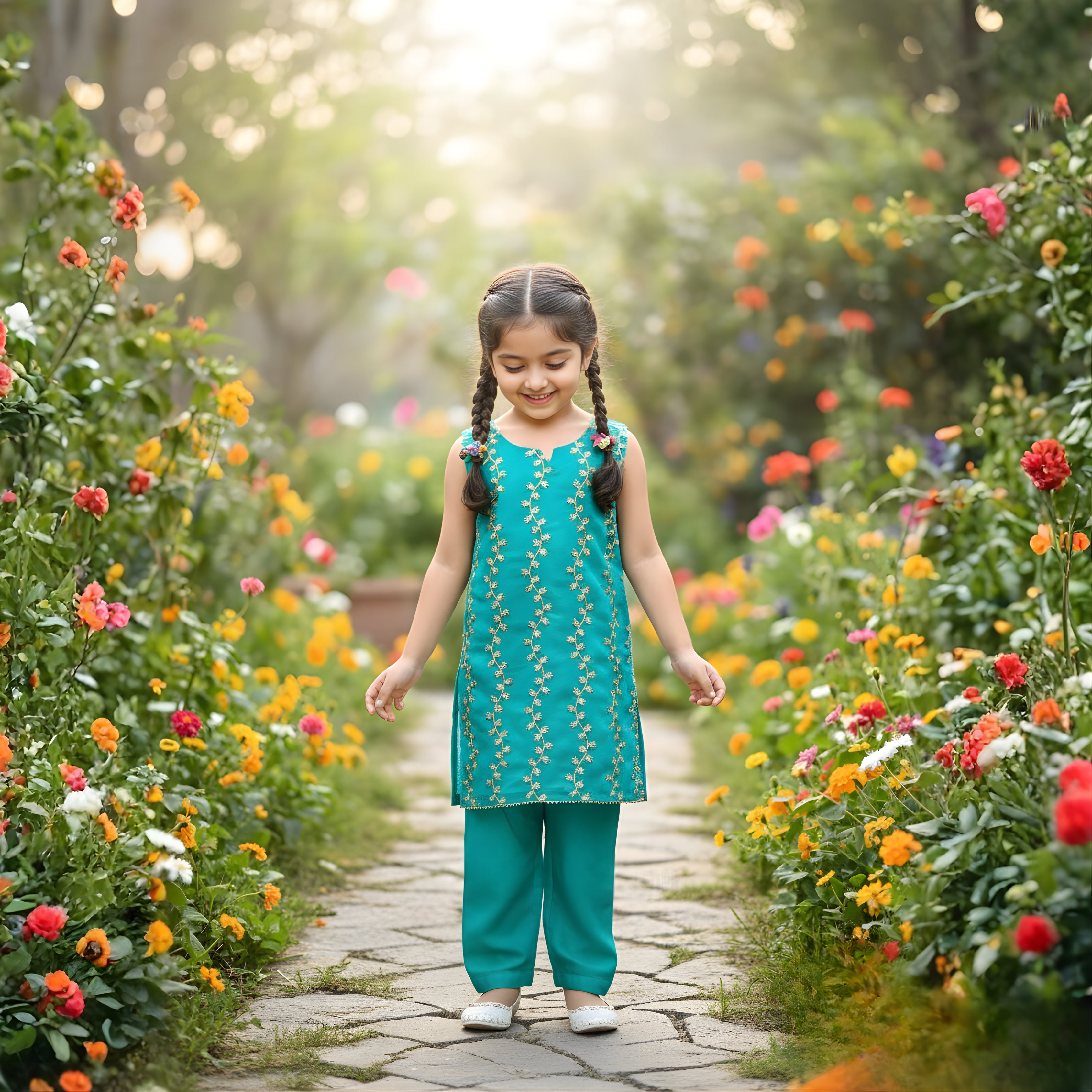 SHAFOON EMBROIDERY 3 PICE