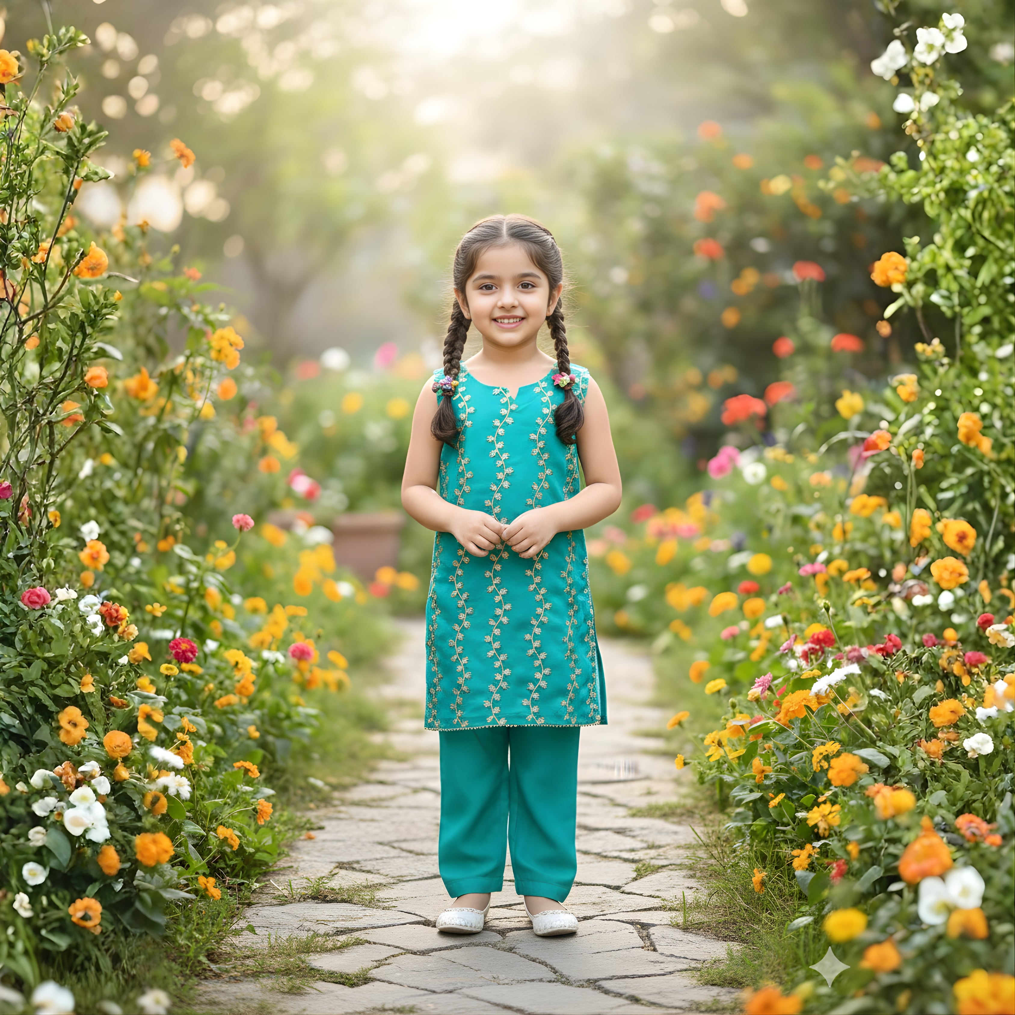 SHAFOON EMBROIDERY 3 PICE