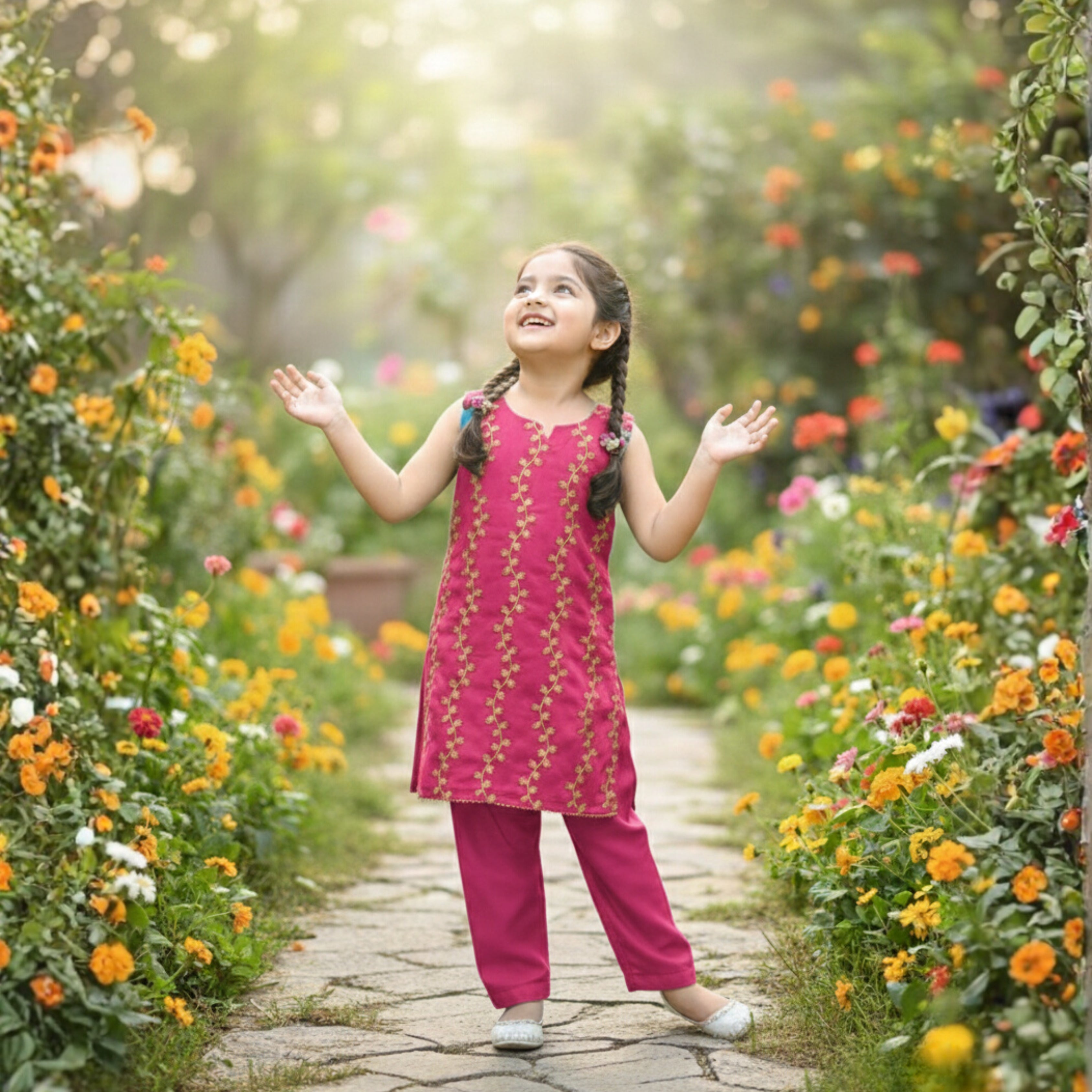 SHAFOON EMBROIDERY 3 PICE