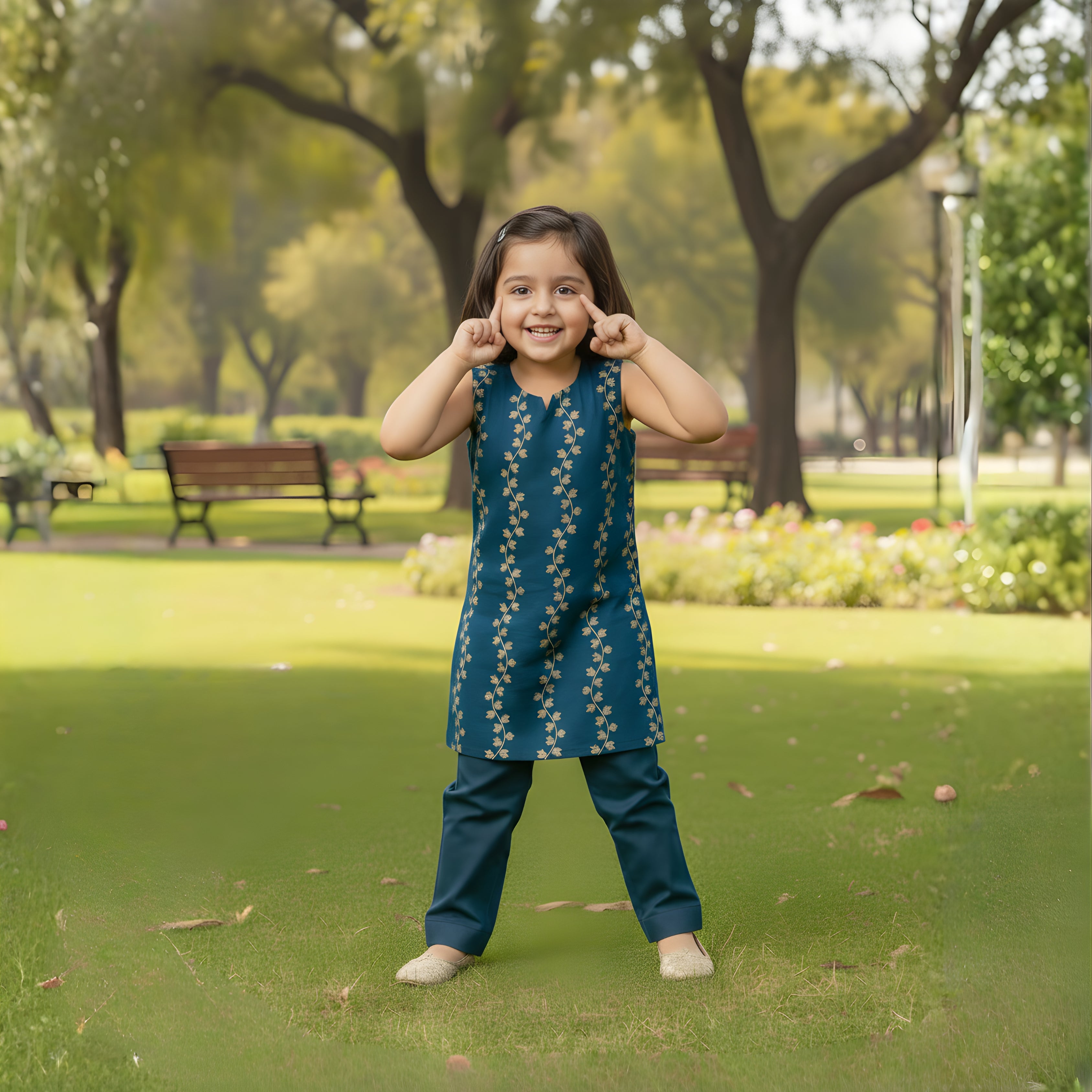 SHAFOON EMBROIDERY 3 PICE