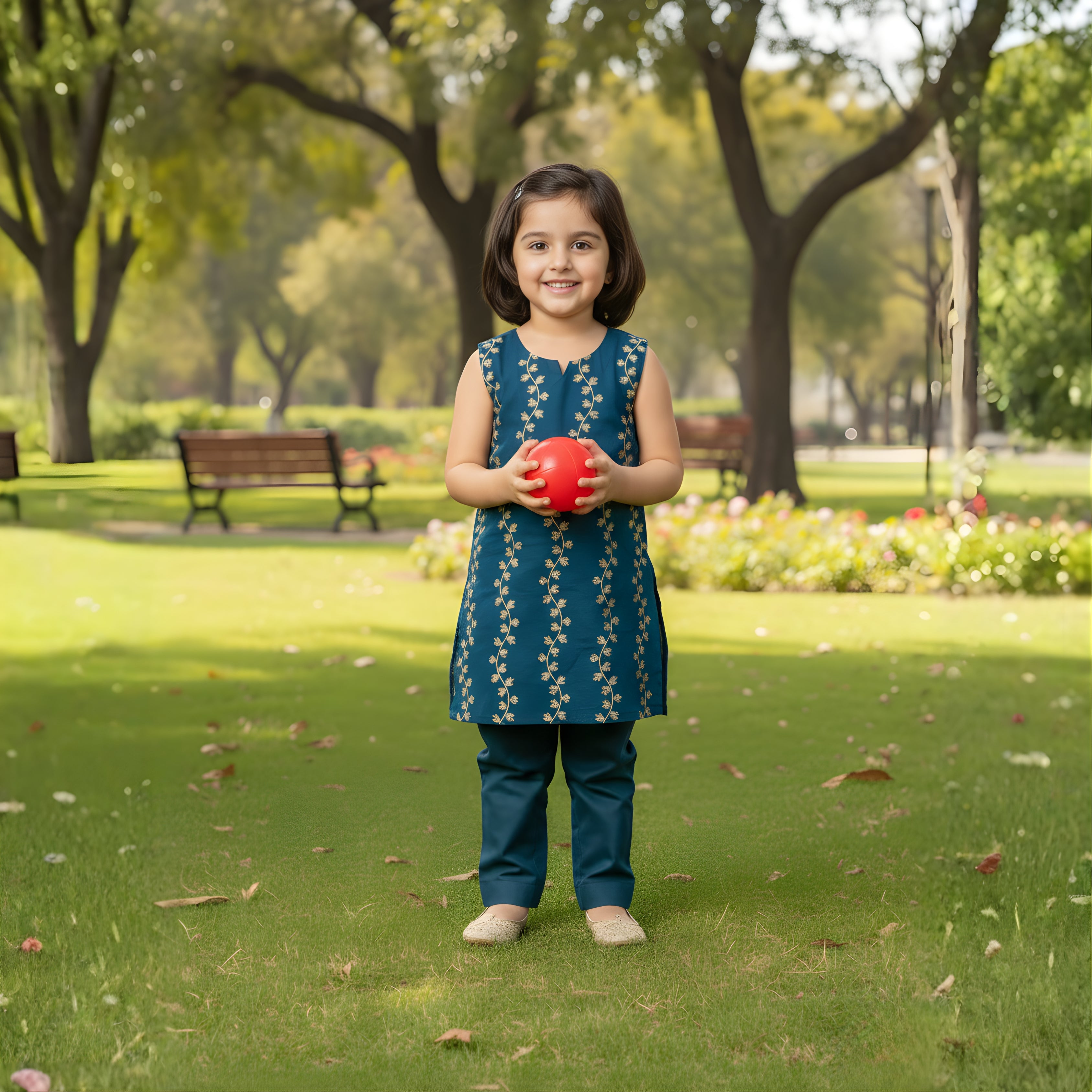 SHAFOON EMBROIDERY 3 PICE