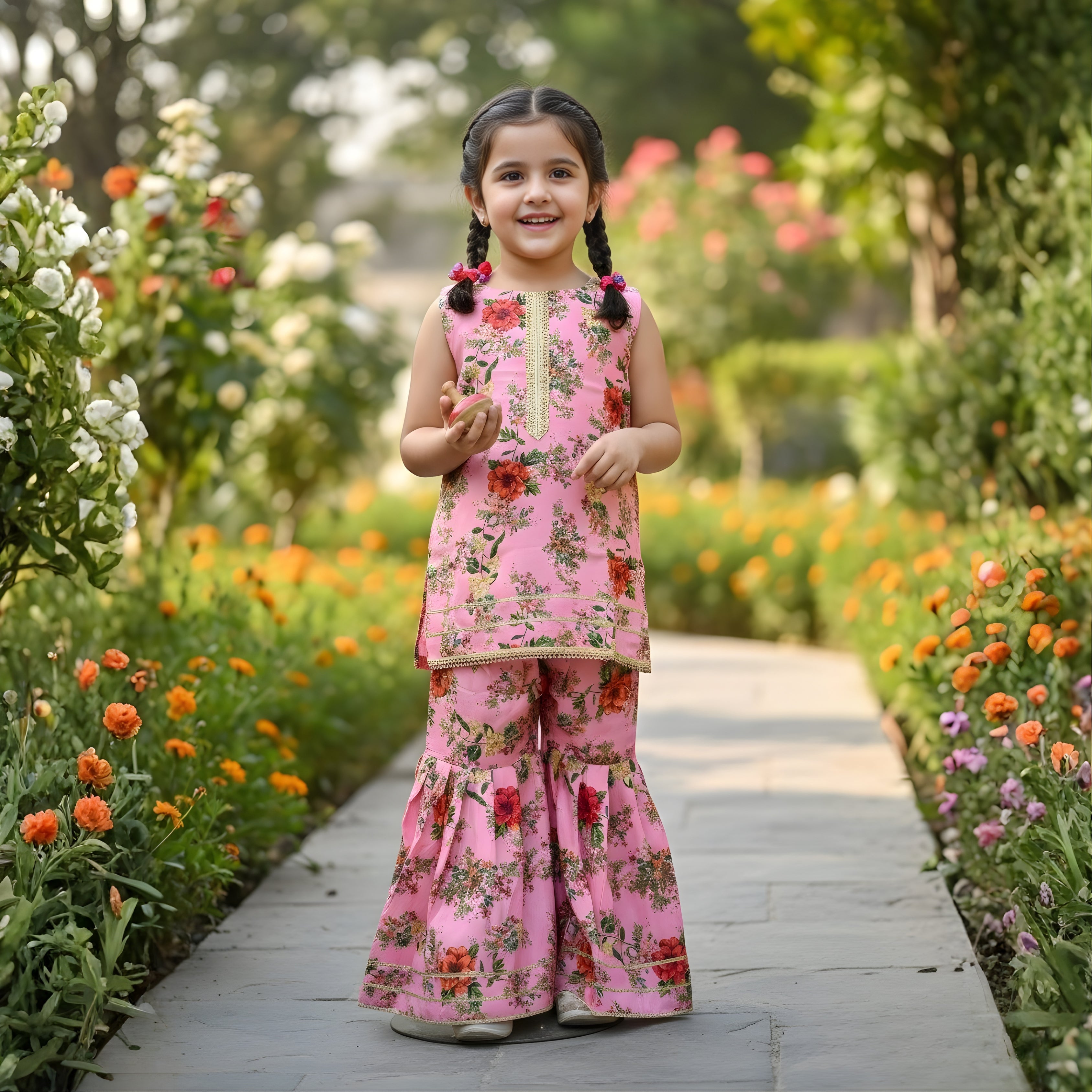 SWISS LAWN GHARARA