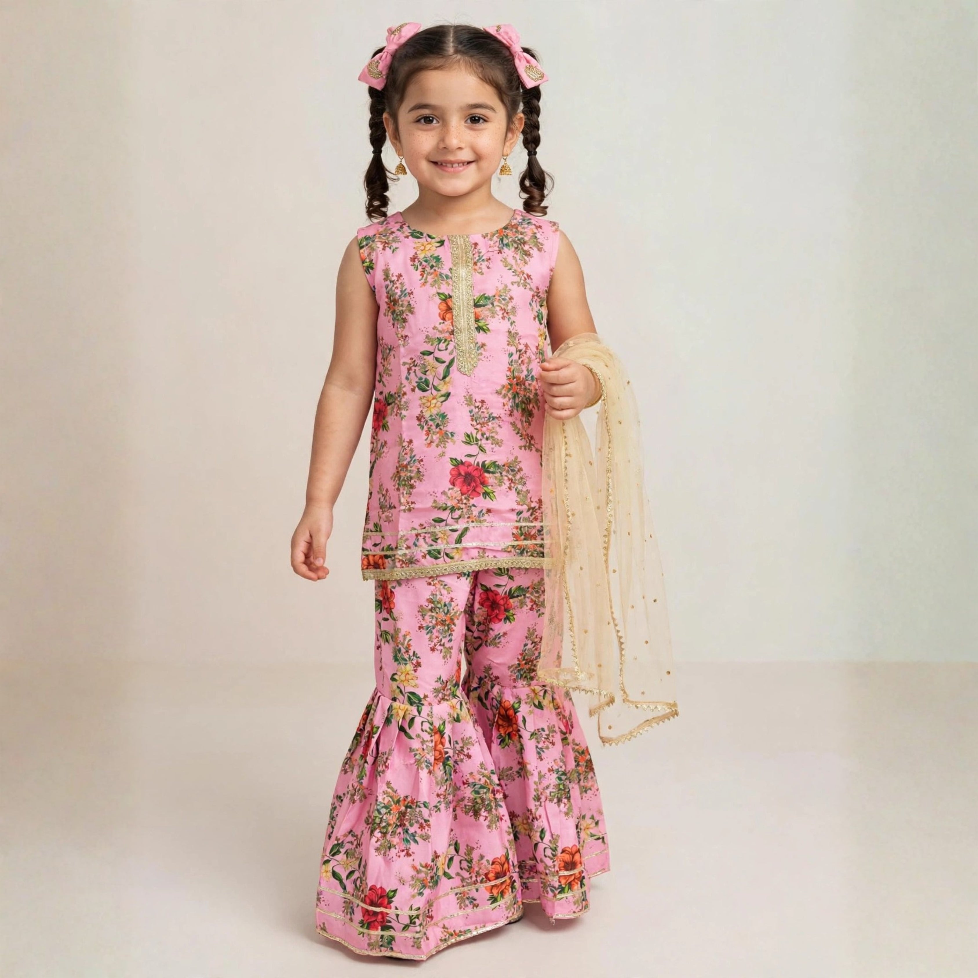 SWISS LAWN GHARARA