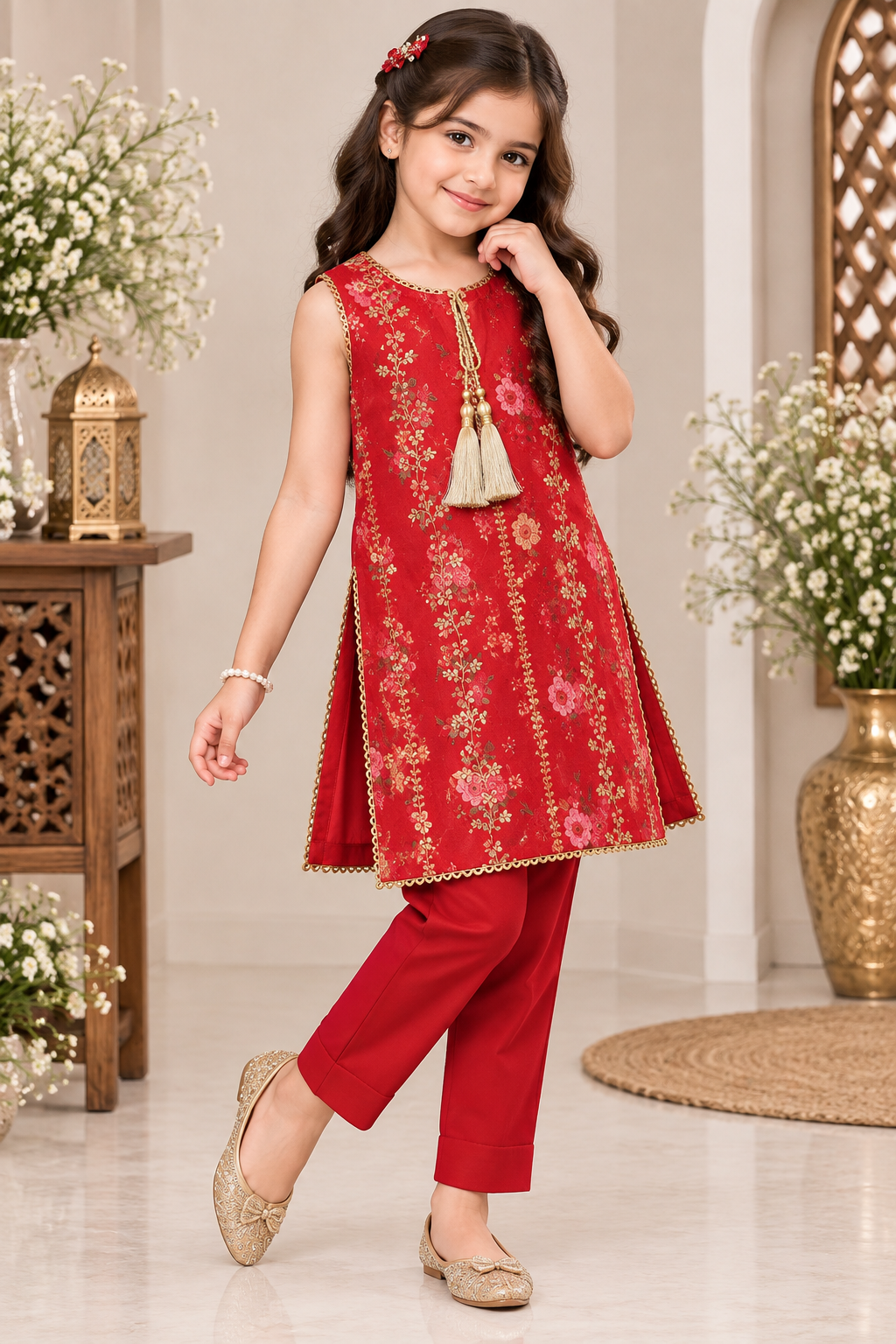 ORGANZA PRINT EMBROIDERY