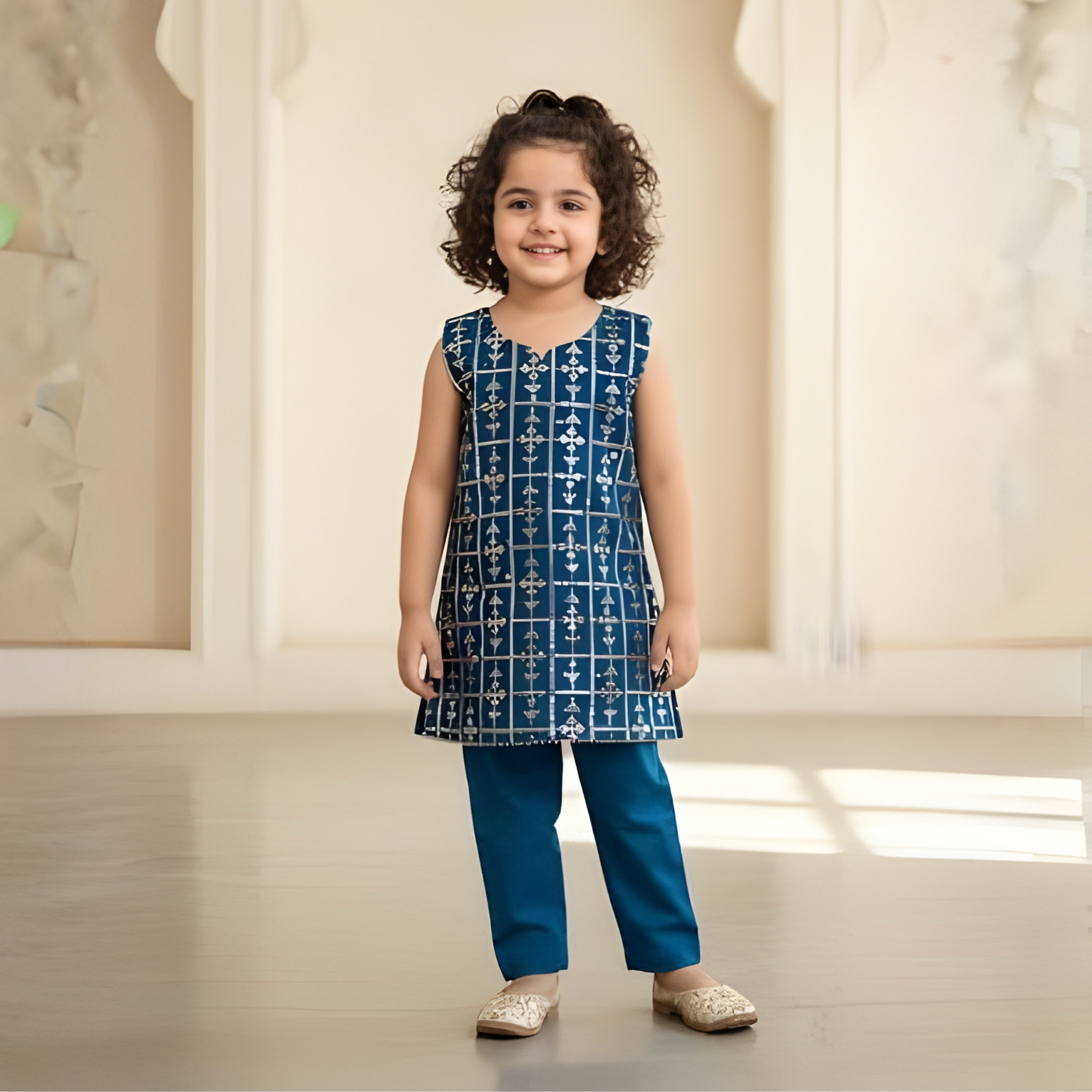 KASAB NET STRAIGHT SHIRT