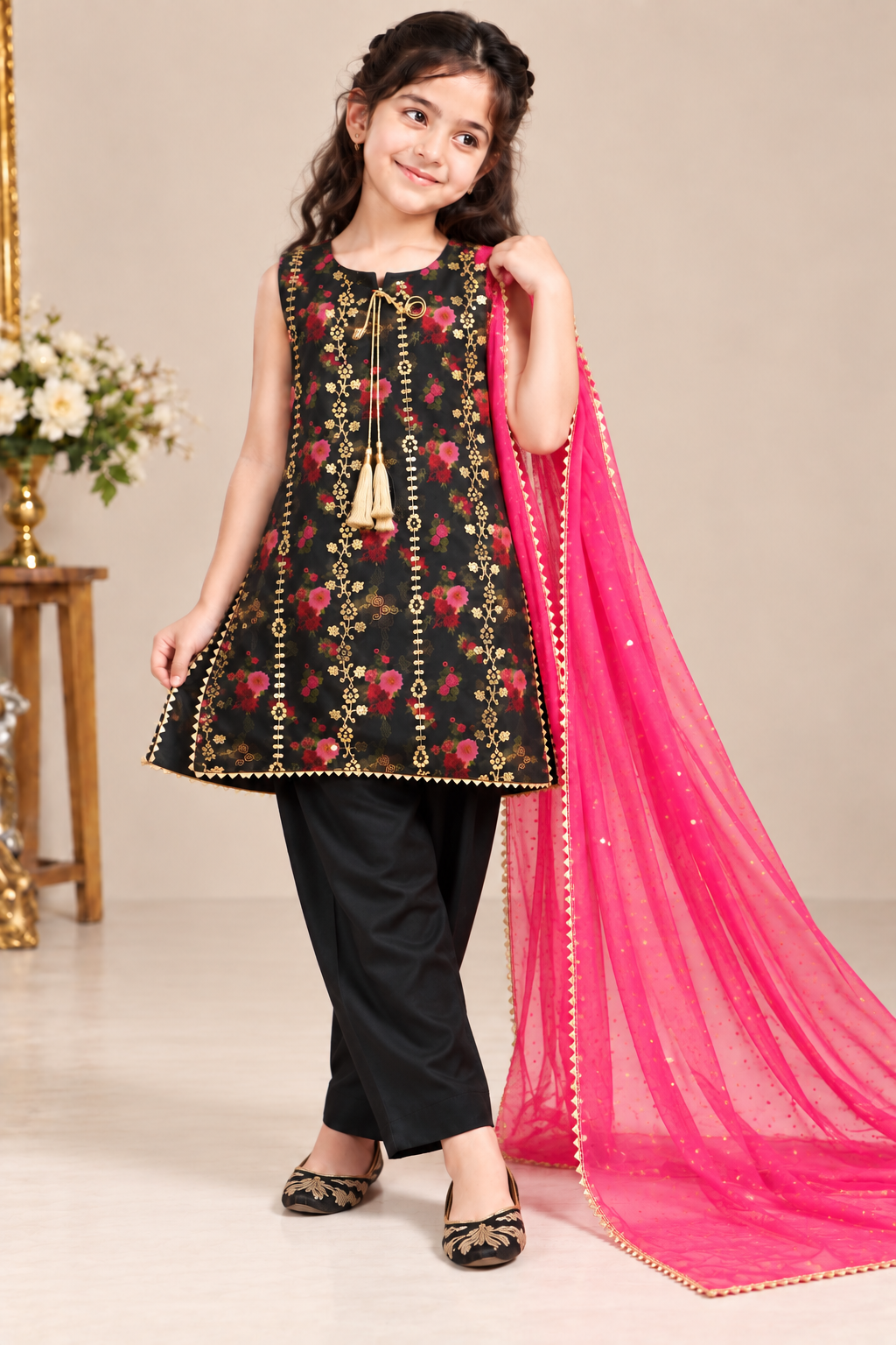 ORGANZA PRINT EMBROIDERY