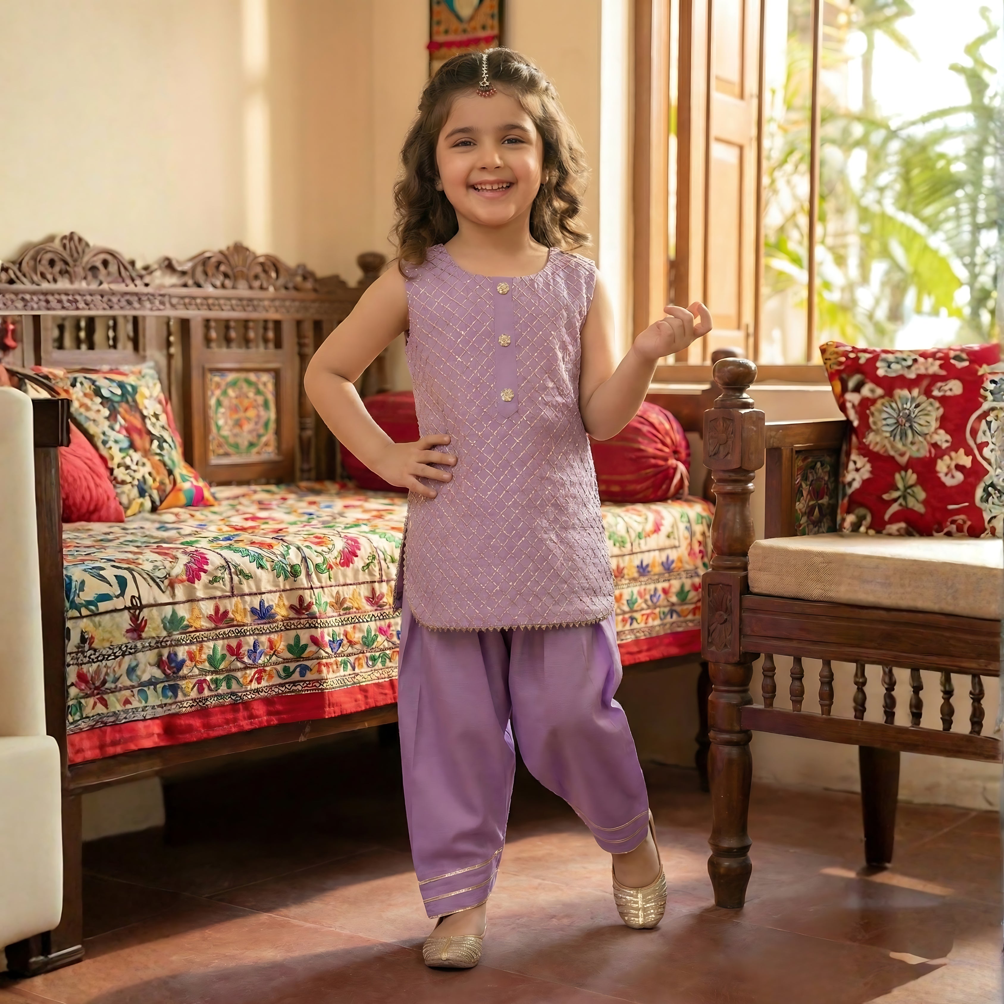 RAWSILK FARSHI SHALWAR