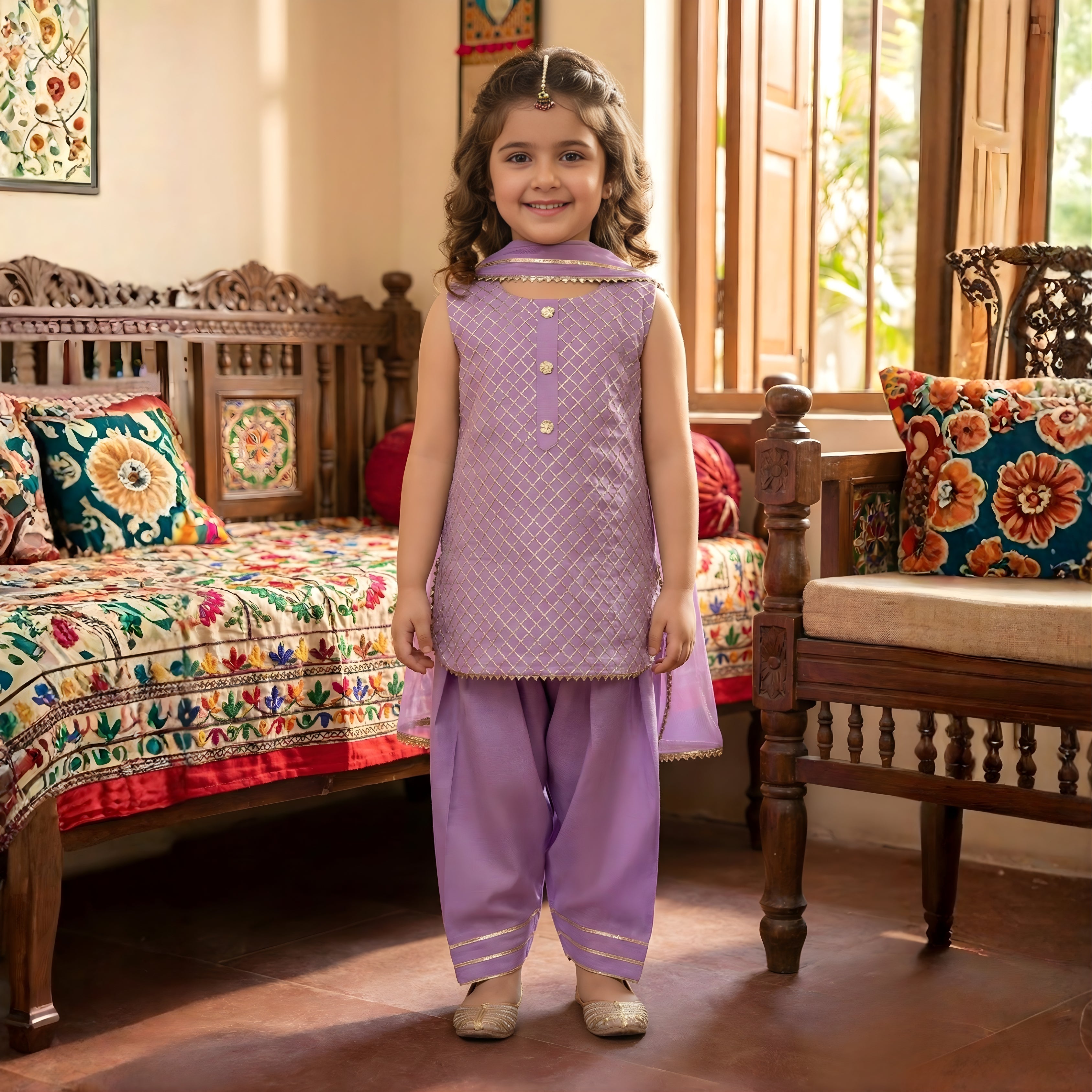 RAWSILK FARSHI SHALWAR