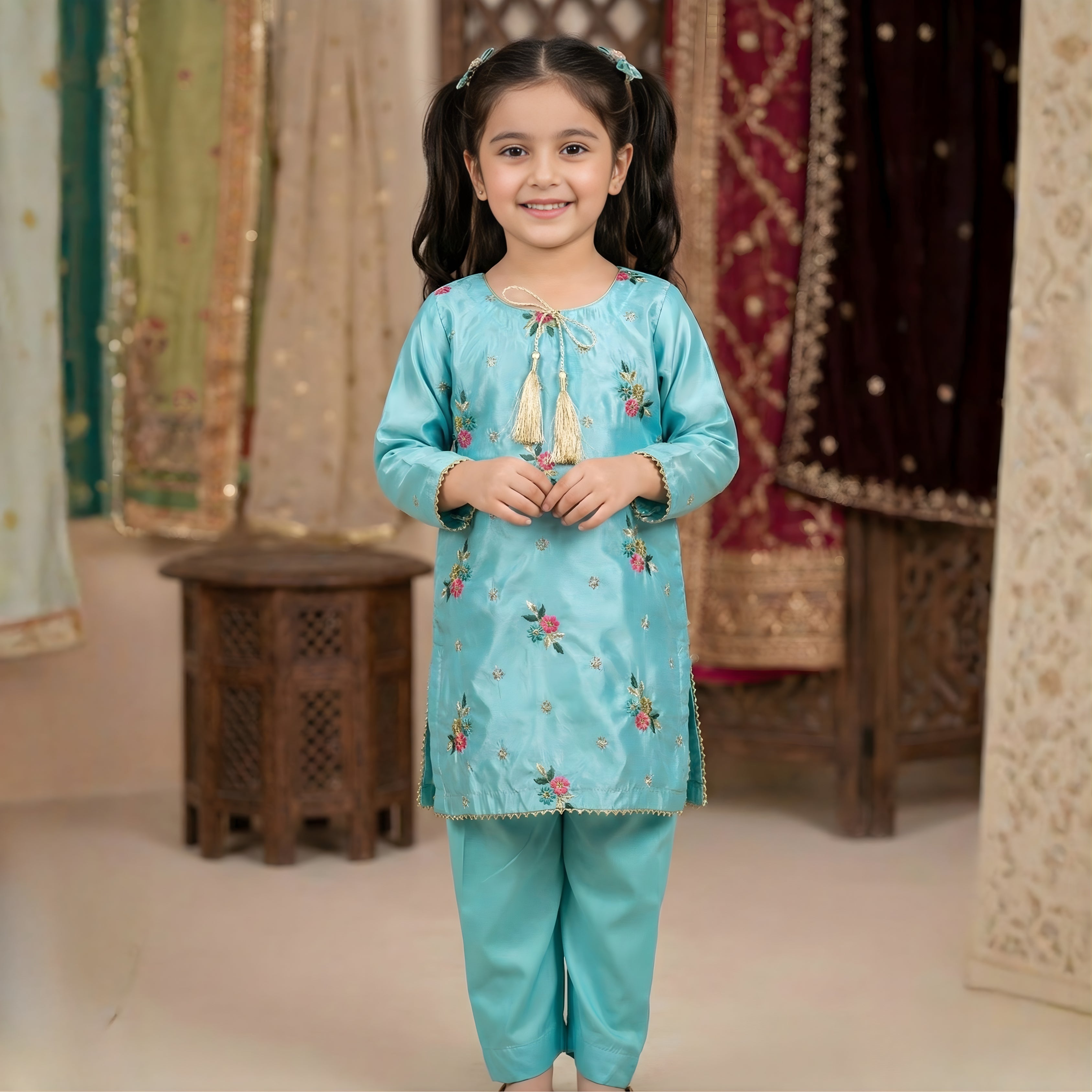 FLOWER BOTI STRAIGHT SHIRT