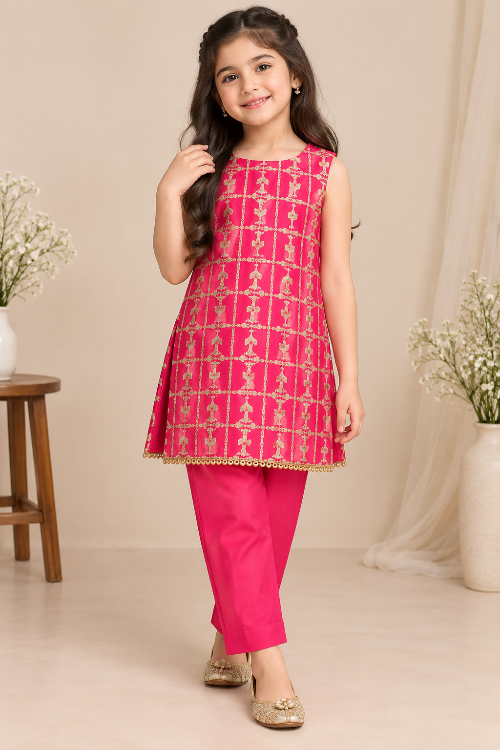 KASAB NET STRAIGHT SHIRT