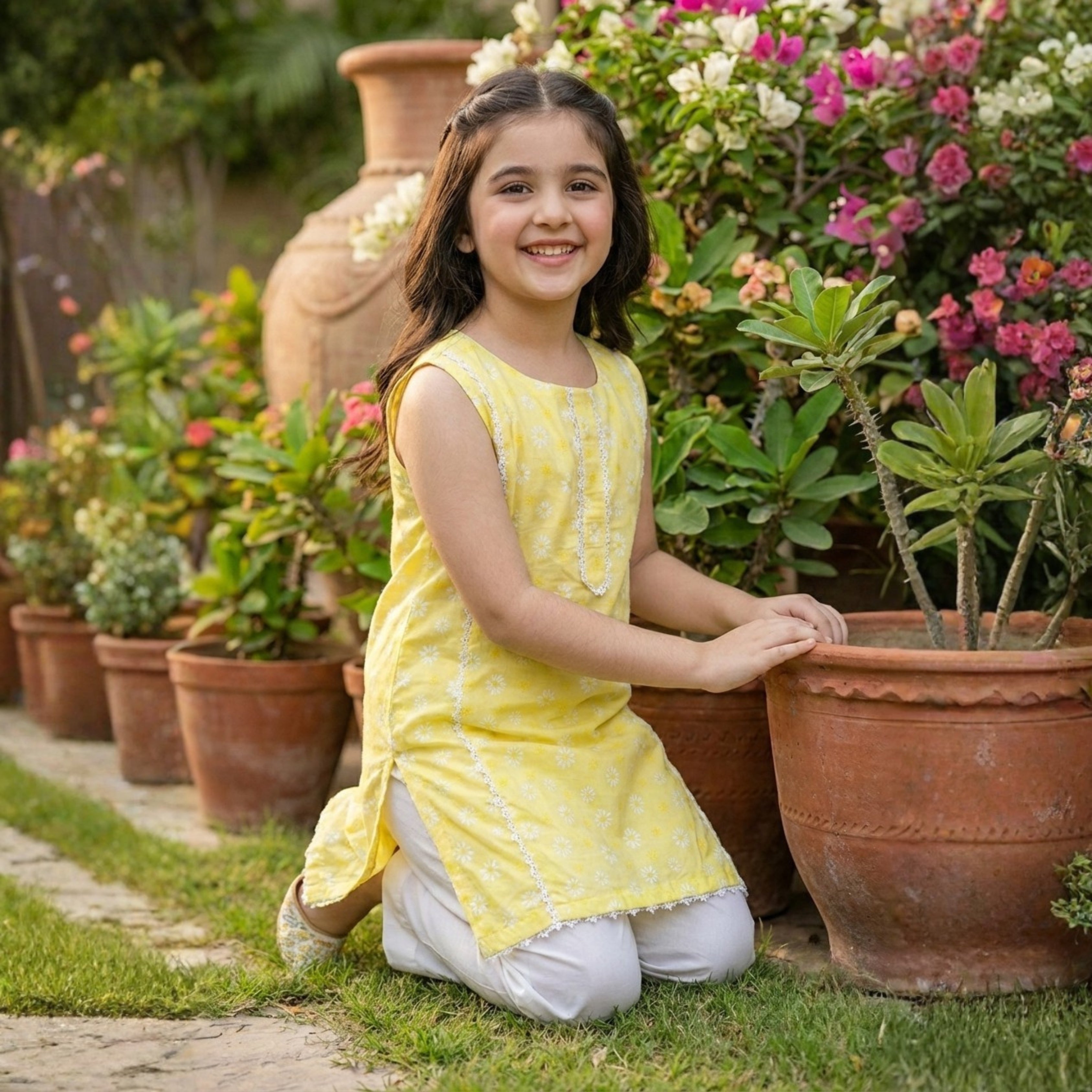 CHARMING LEAMON DAISY LAWN SUIT