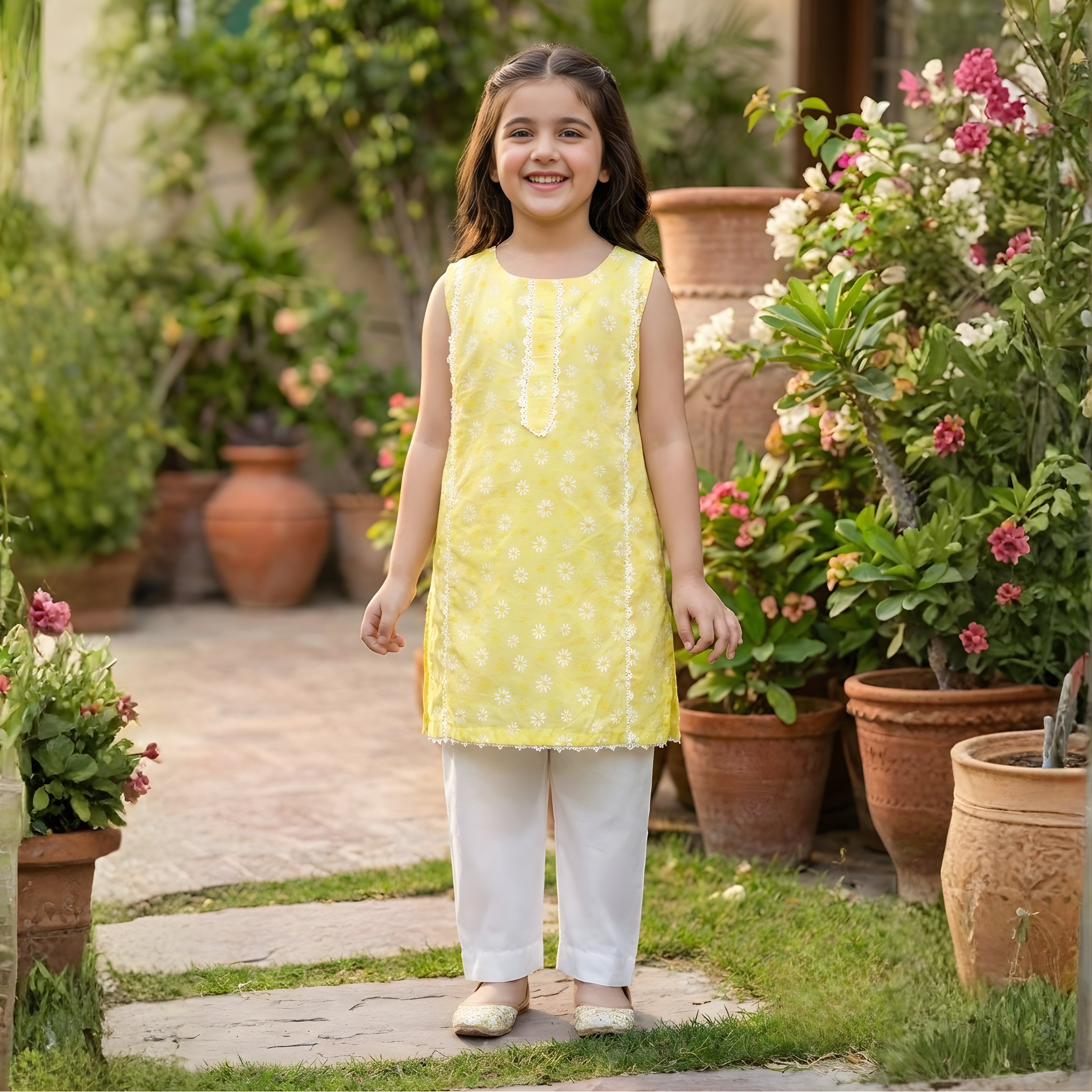 CHARMING LEAMON DAISY LAWN SUIT
