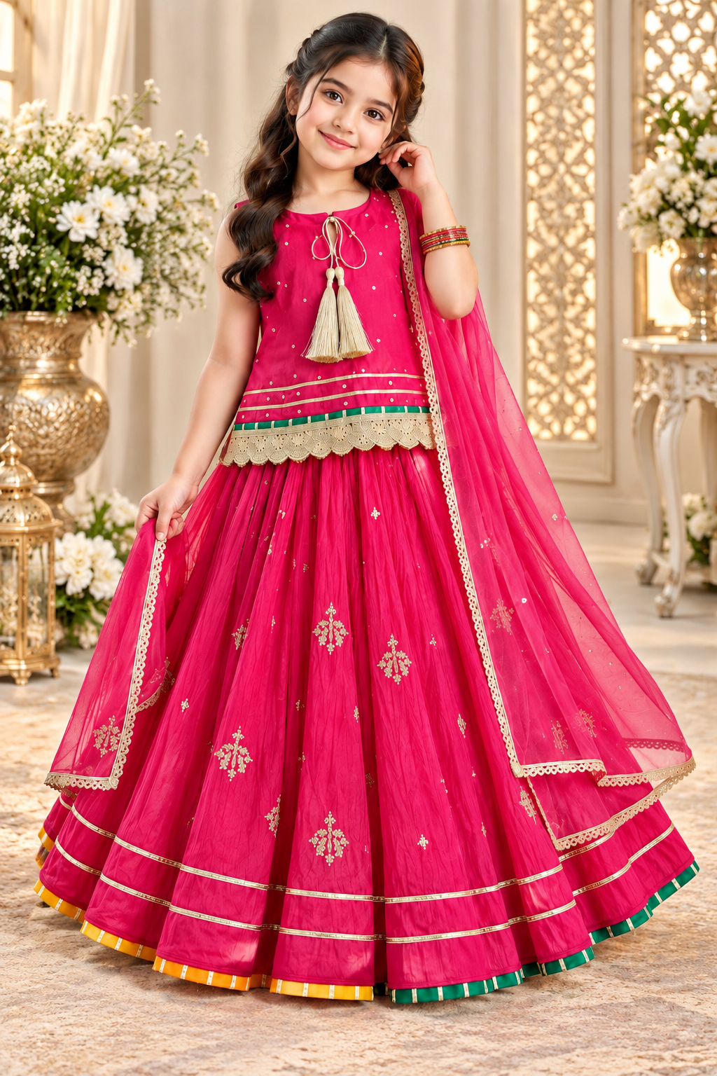 BOTI CRUSH LEHENGA