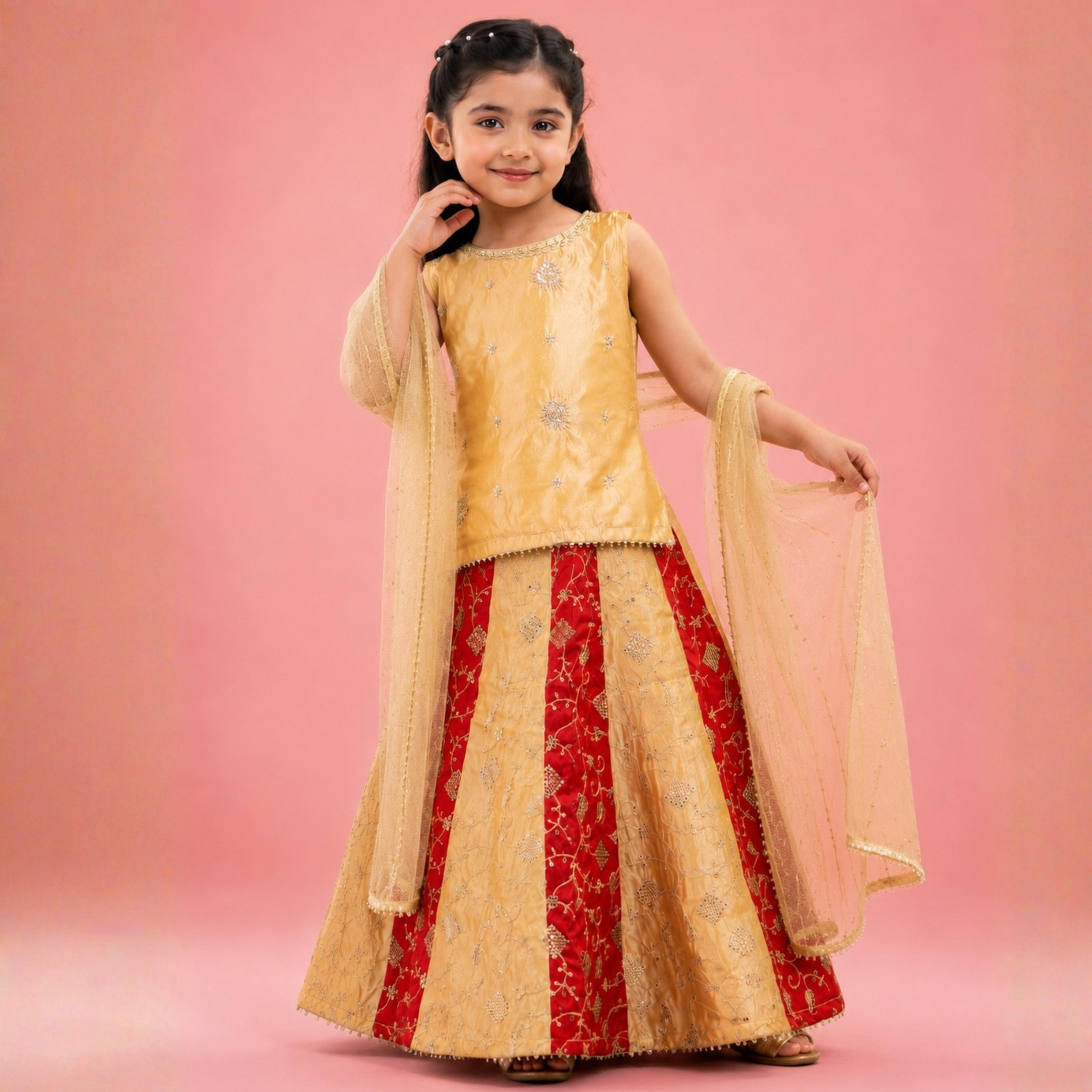 MULTI SHARARA SET