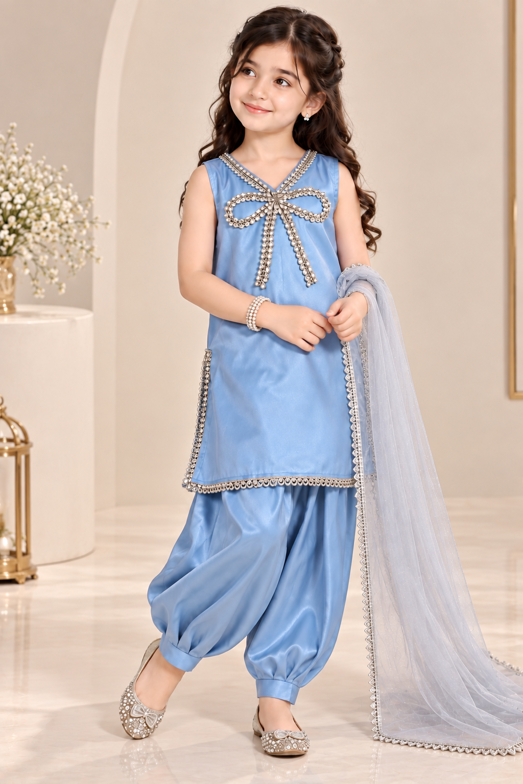 Shimmering Bow Silk