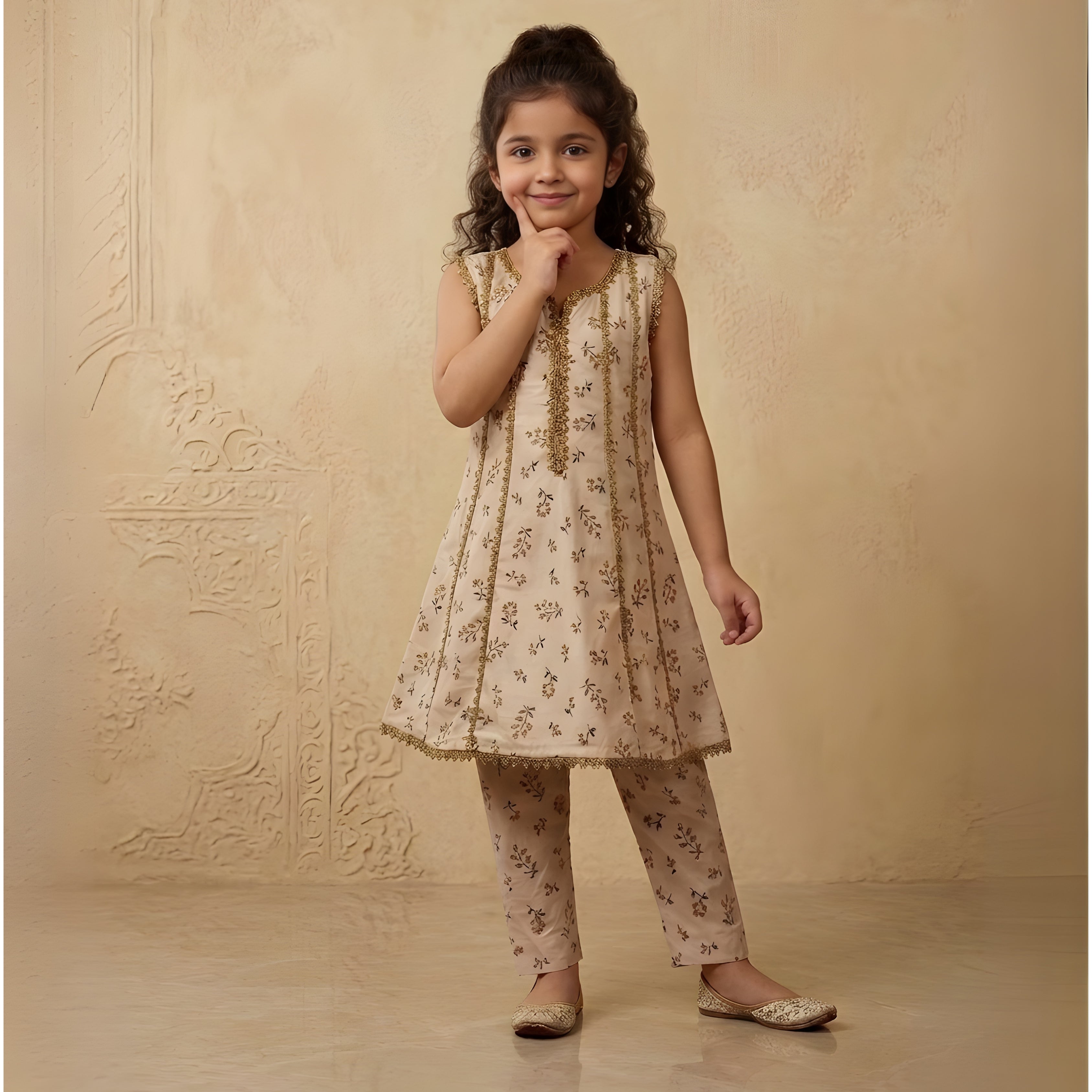 LAWN FROCK SET