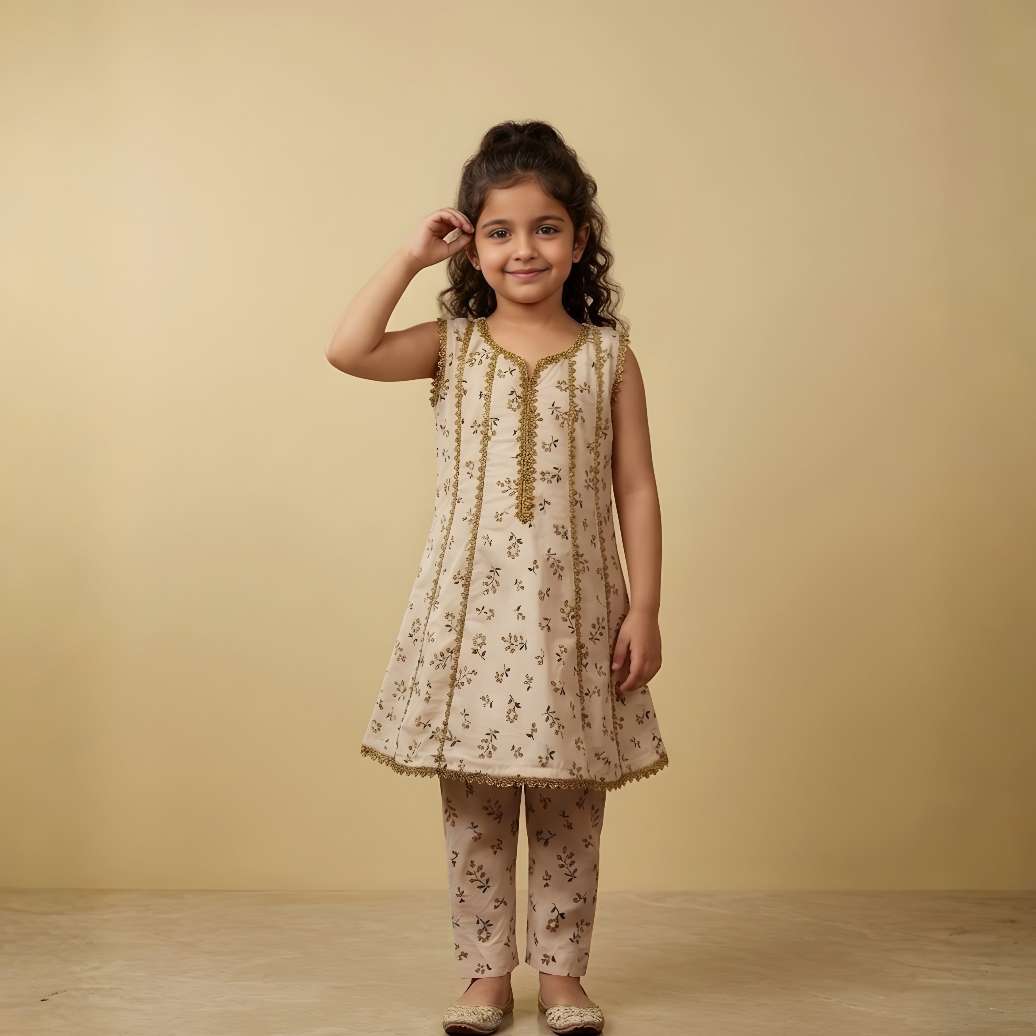LAWN FROCK SET