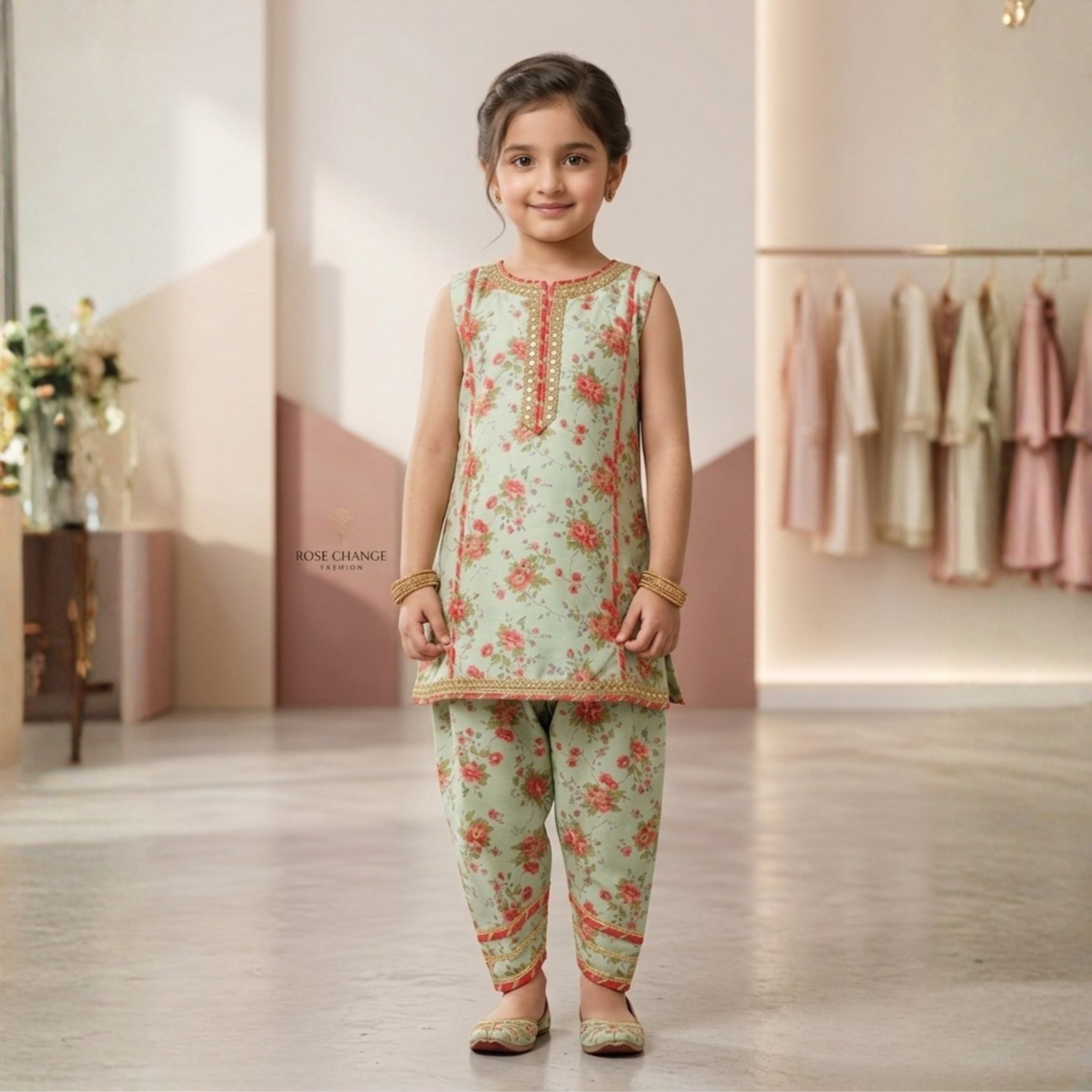 SWISS LAWN FARSHI SHALWAR SET