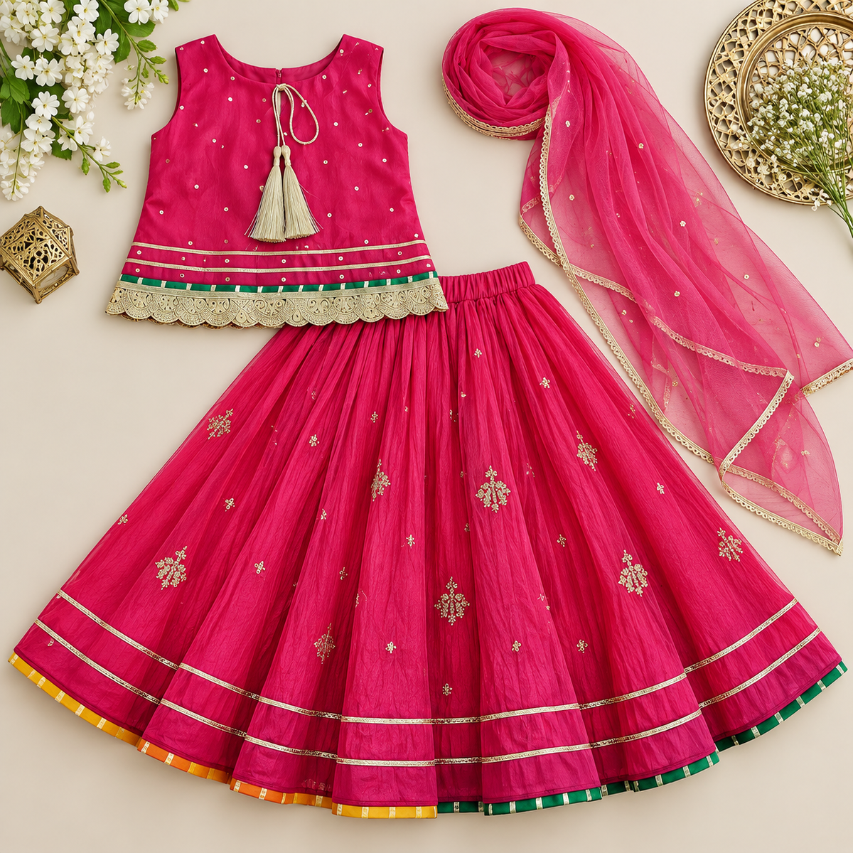 BOTI CRUSH LEHENGA
