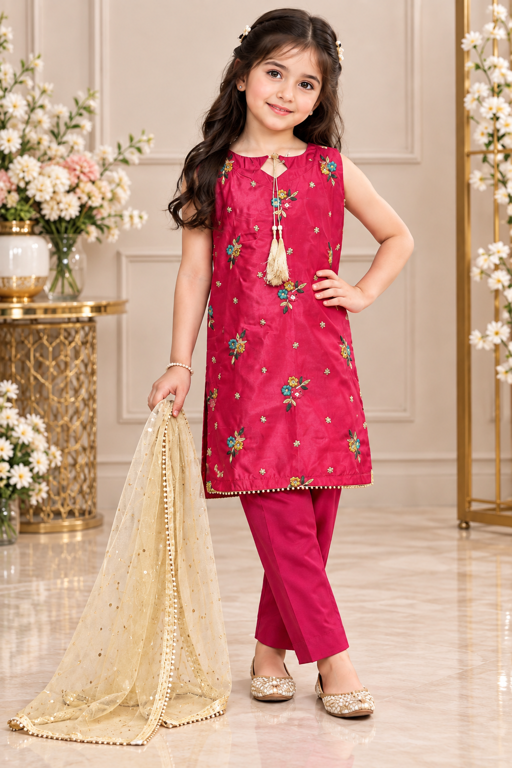 FLOWER BOTI 3PICE SET