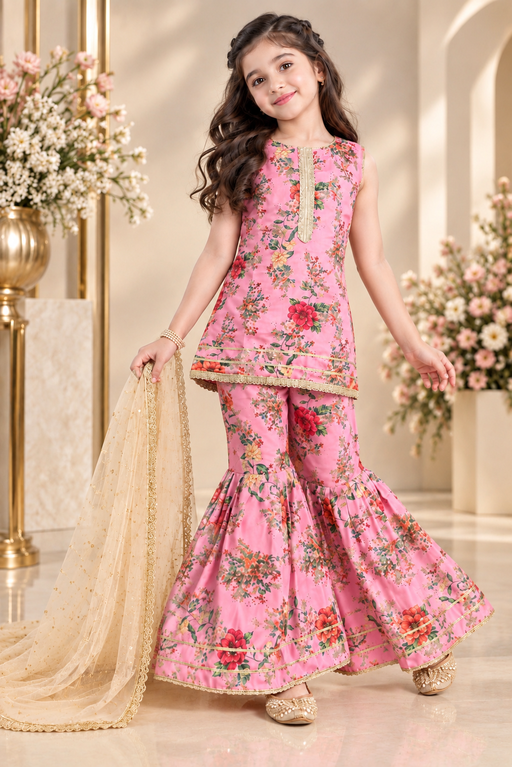 SWISS LAWN GHARARA