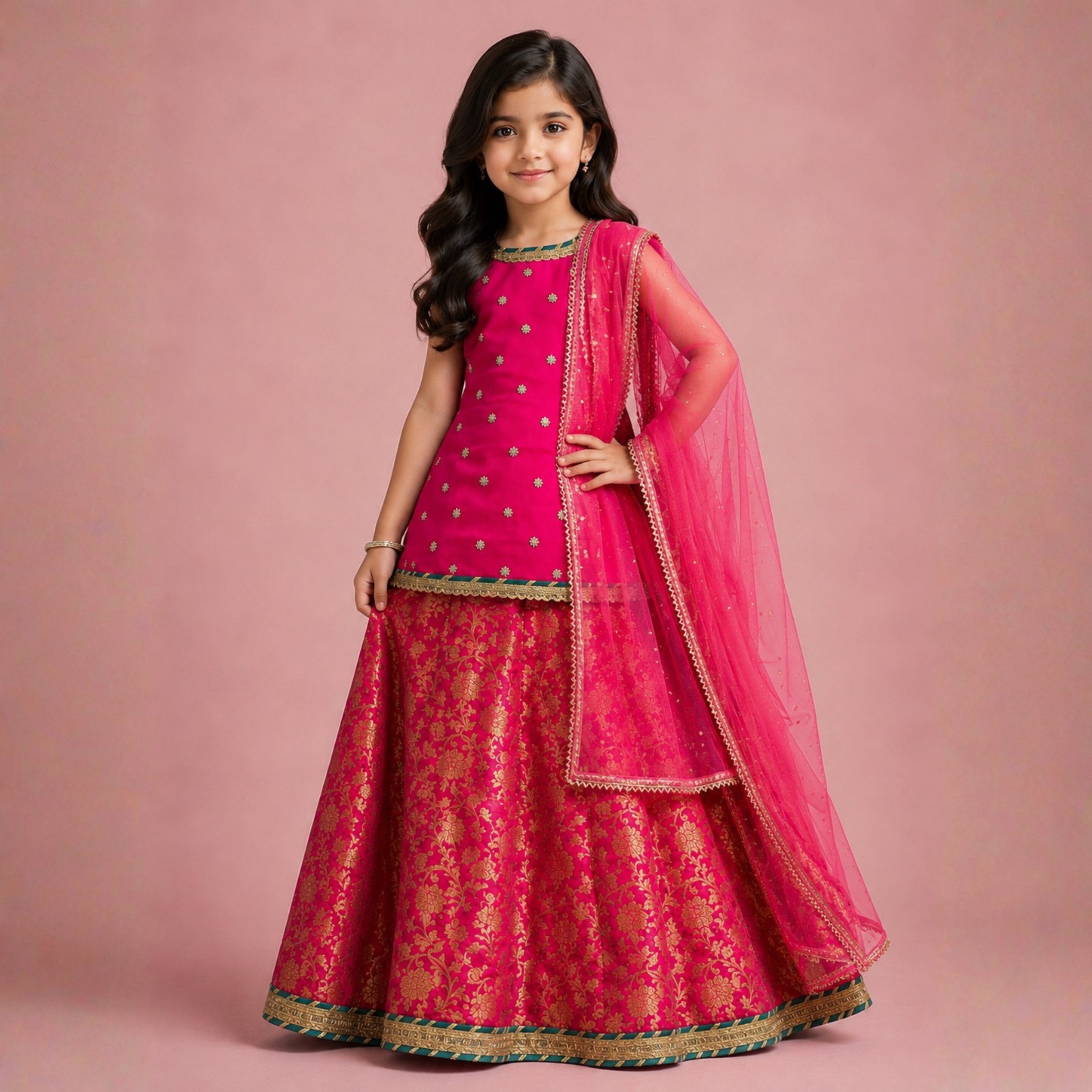 BANARSI LEHENGA CHOLI SET
