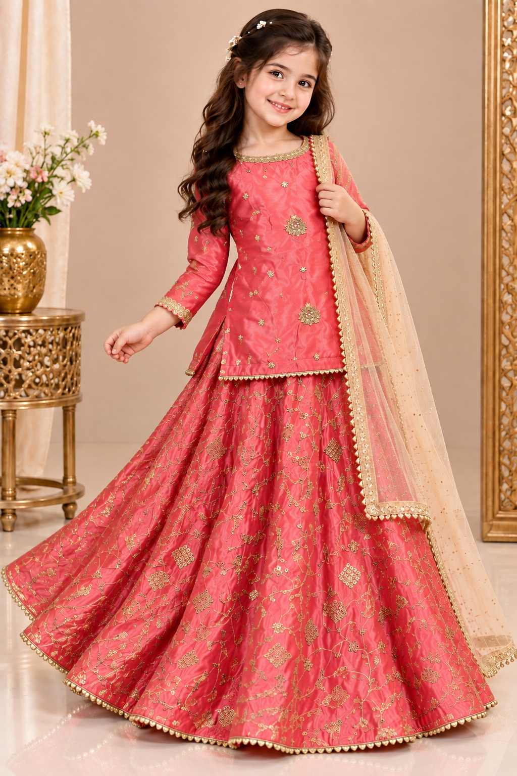 SEQUENCE LEHENGA CHOLI SET