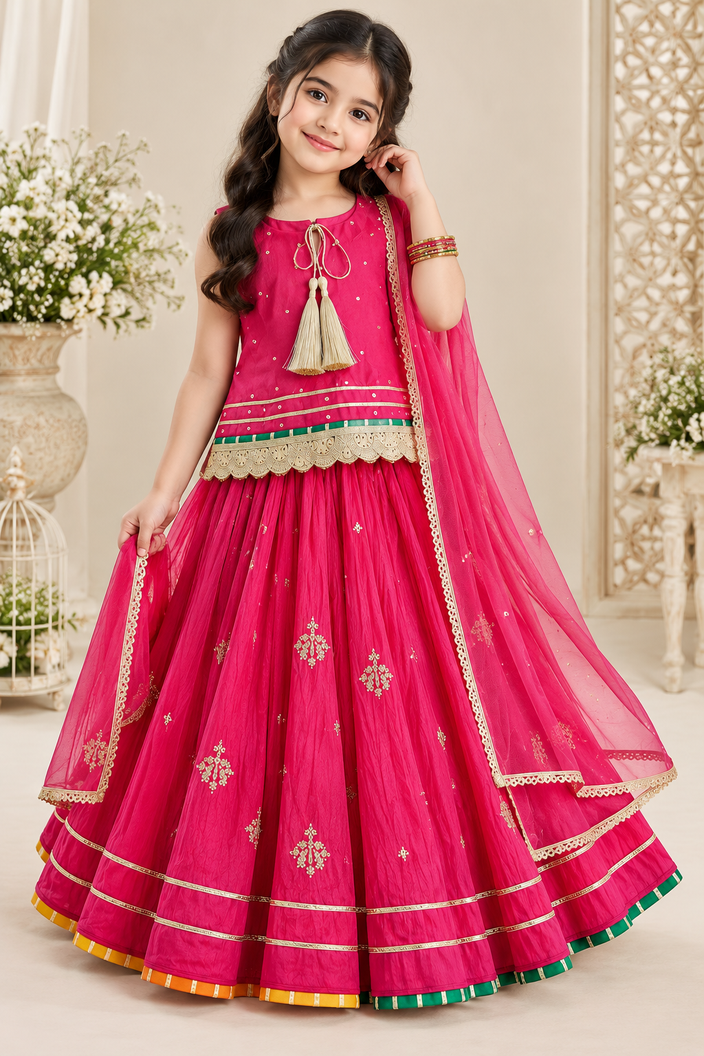 BOTI CRUSH LEHENGA