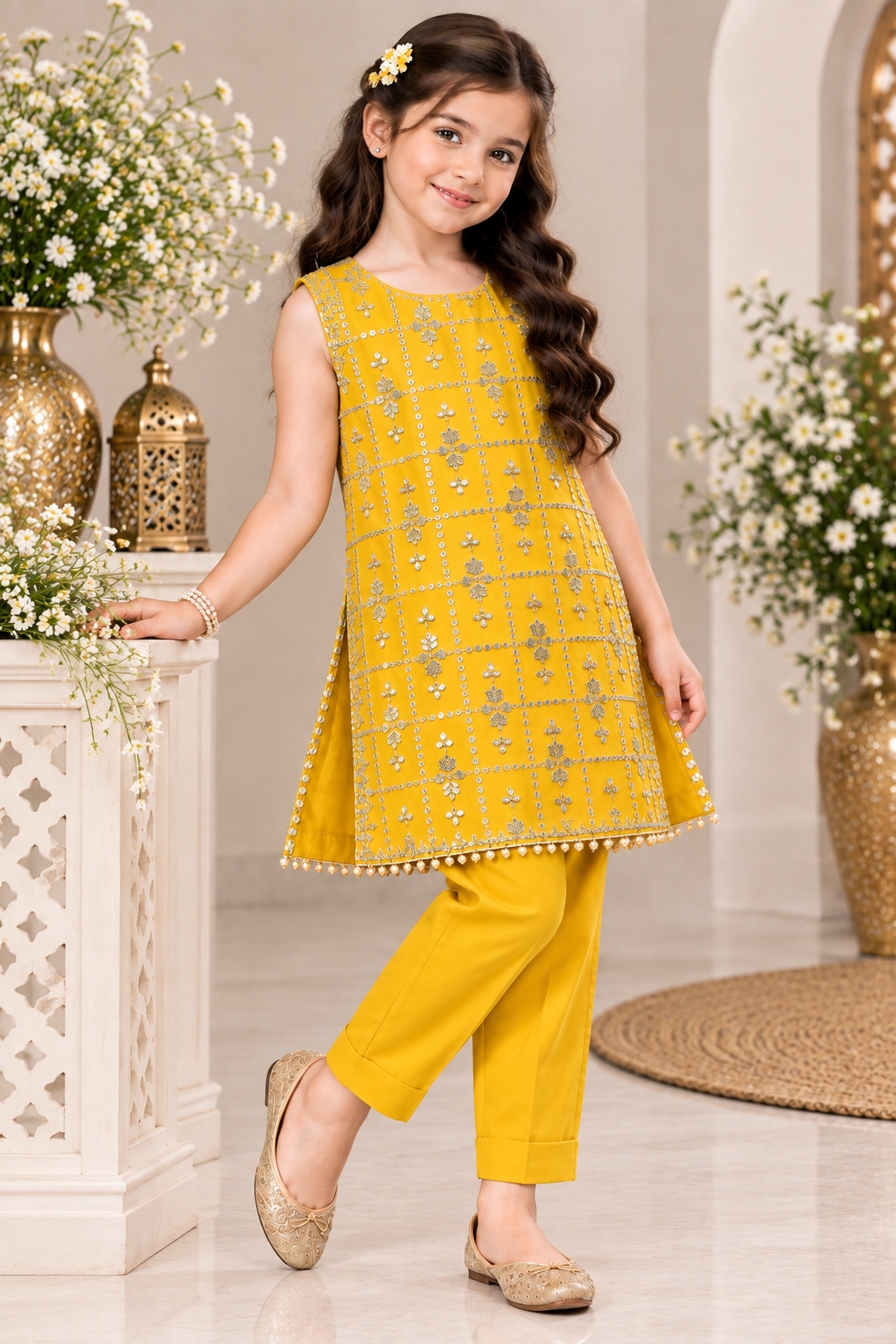 KASAB NET STRAIGHT SHIRT