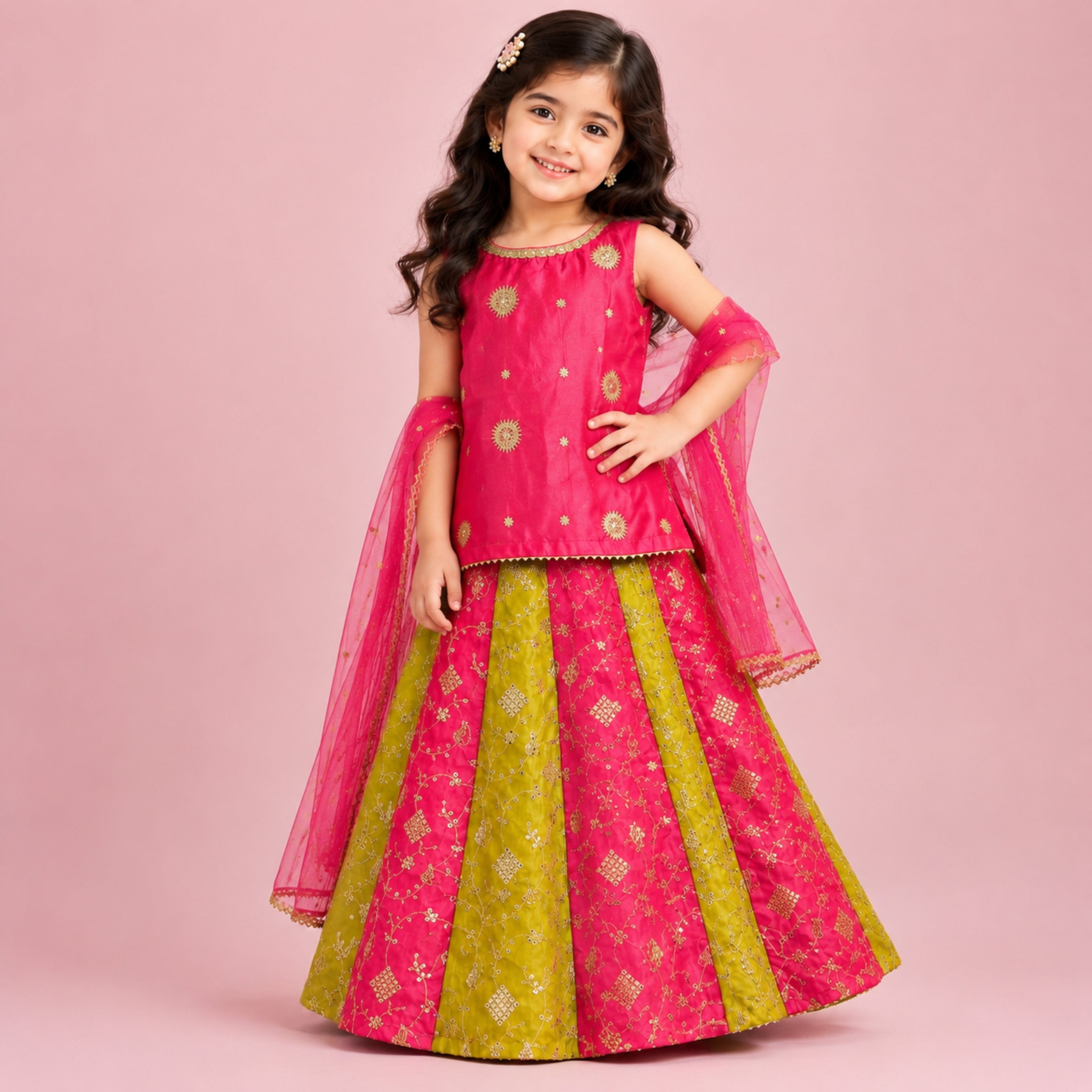 MULTI SHARARA SET