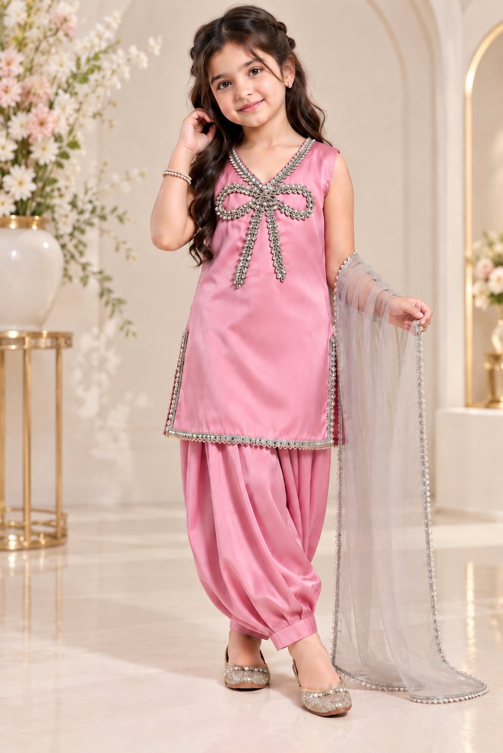 Shimmering Bow Silk