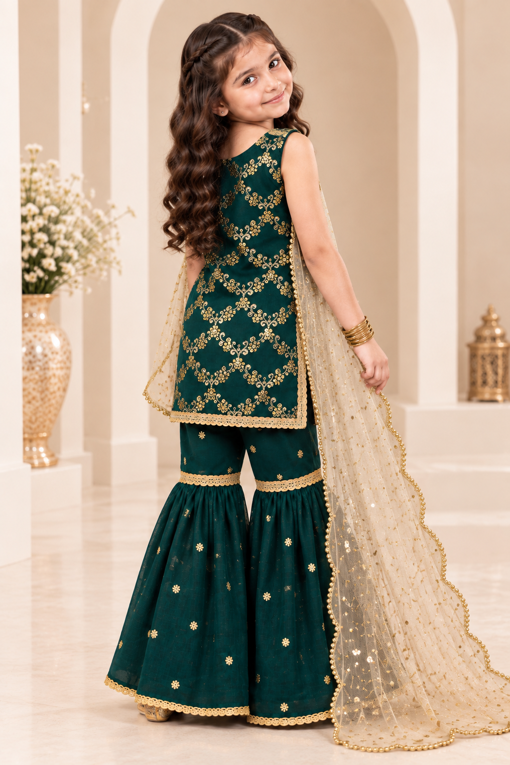 SHAFOON GHARARA SET