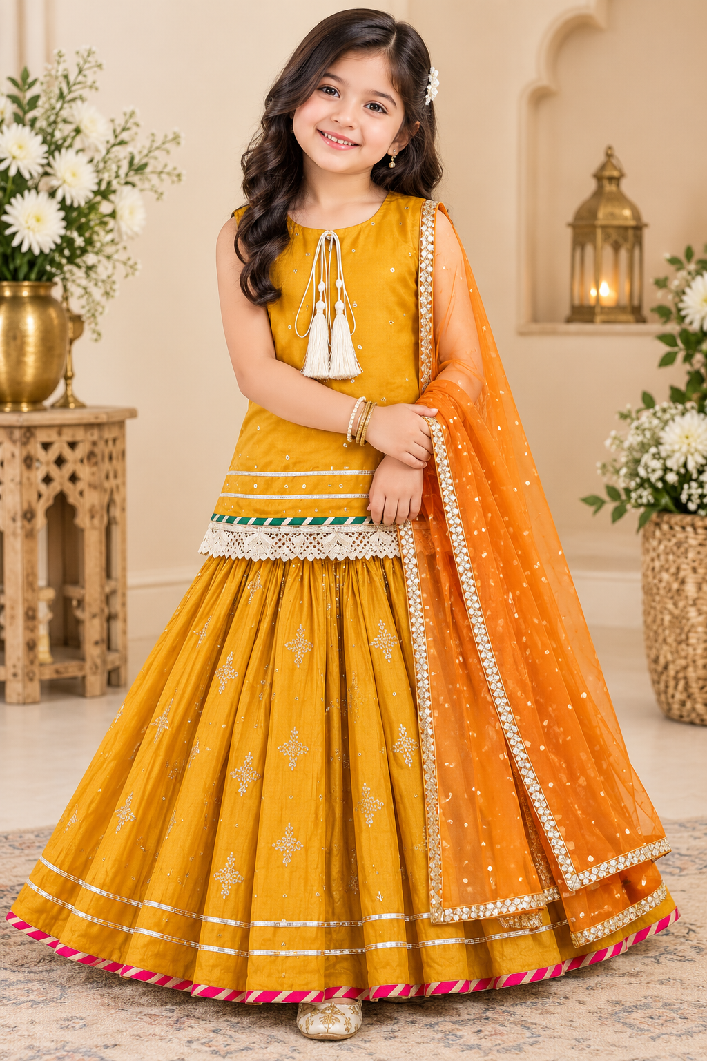 BOTI CRUSH LEHENGA