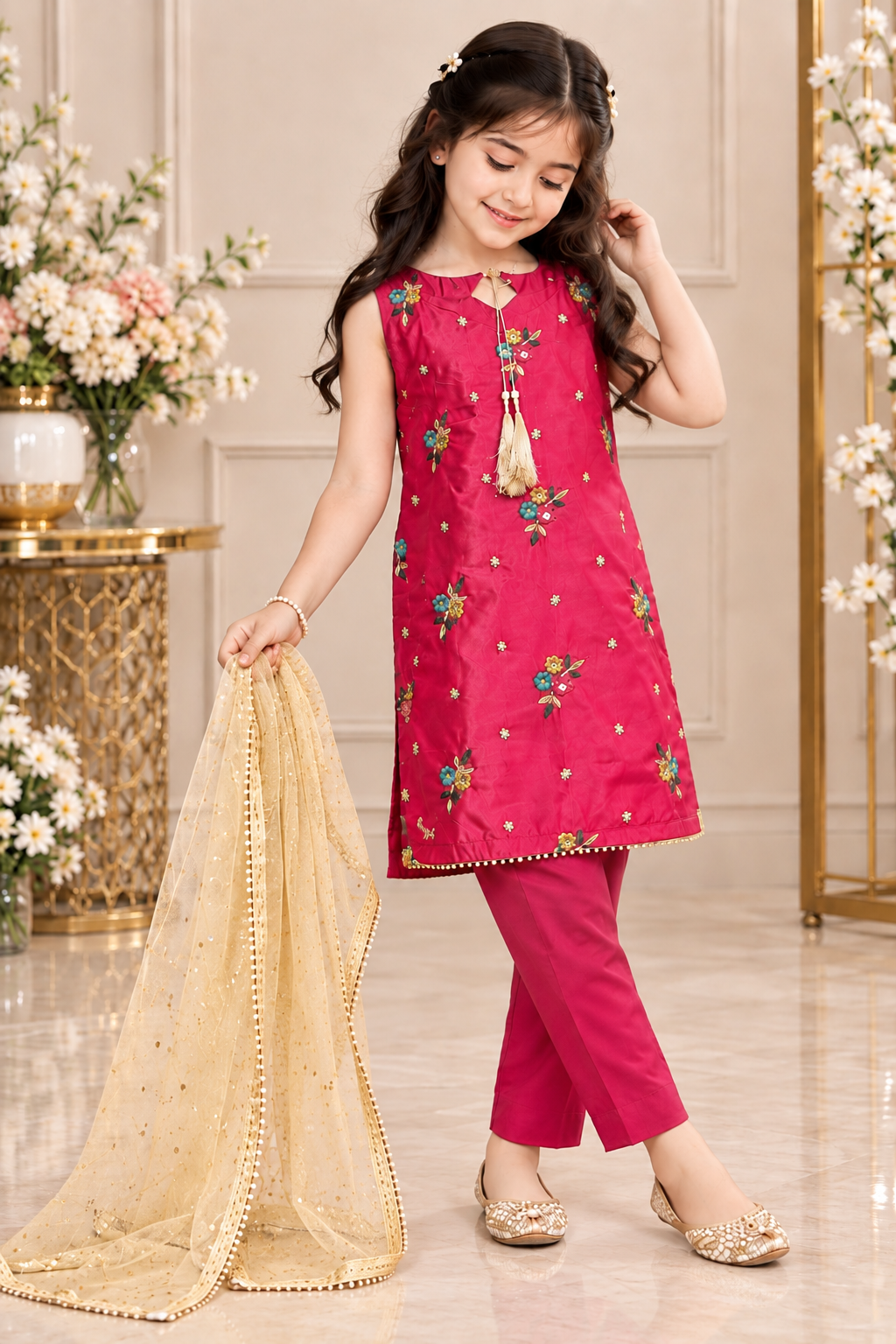 FLOWER BOTI 3PICE SET