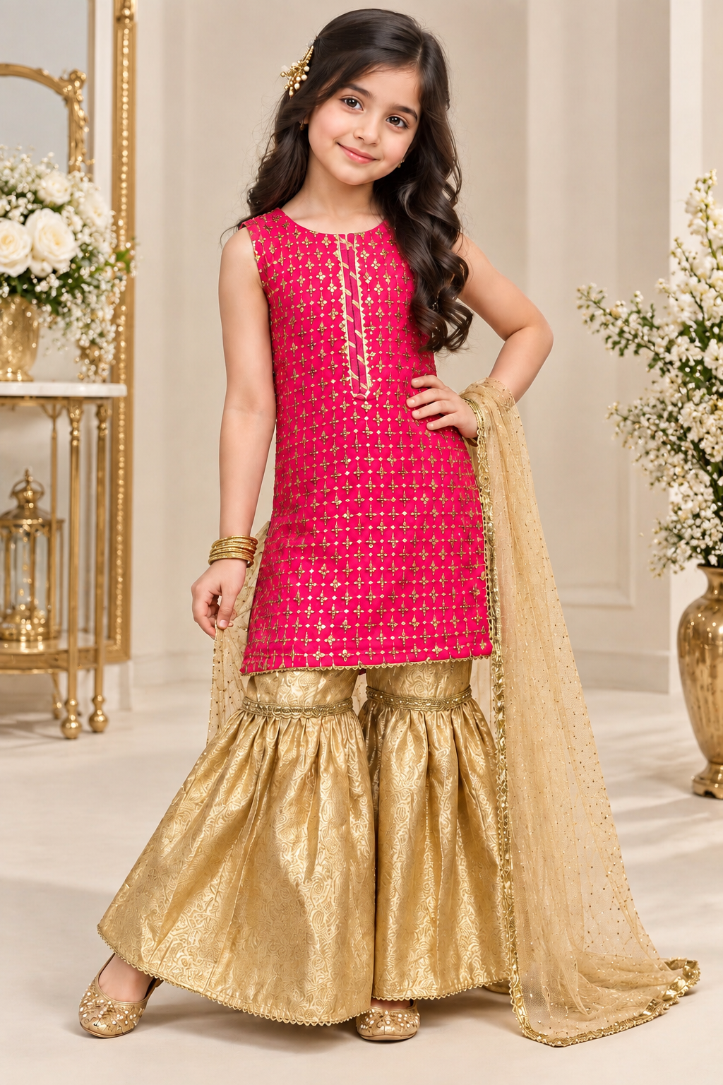 BANARSI GHARARA SET