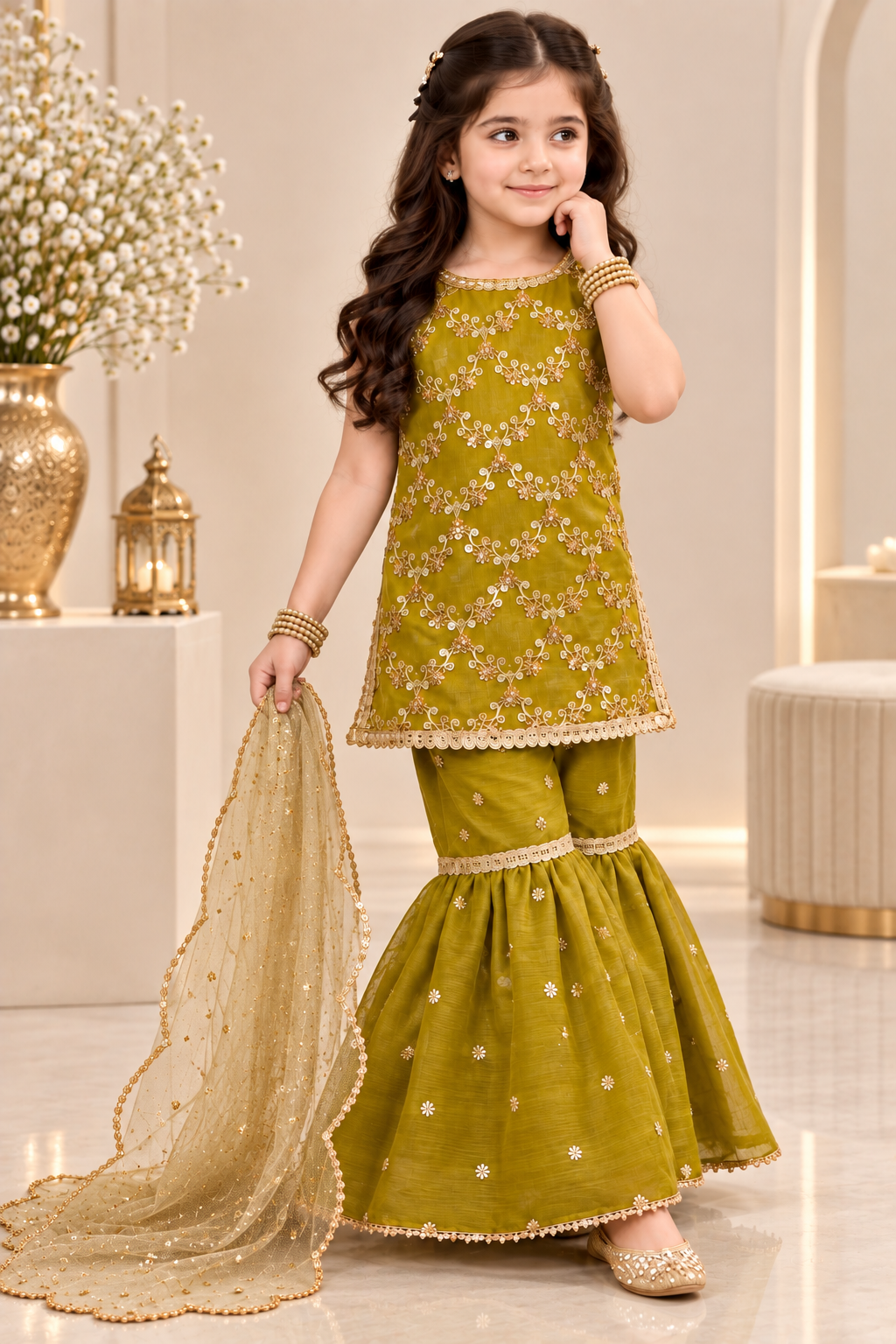SHAFOON GHARARA SET