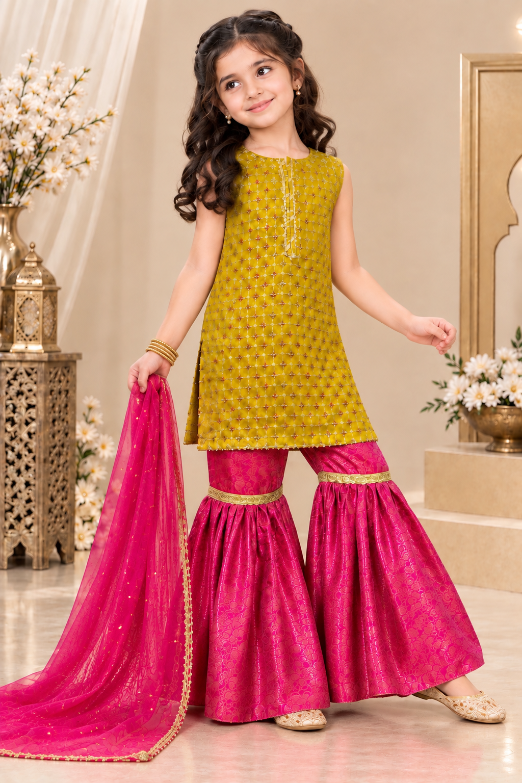 BANARSI GHARARA SET