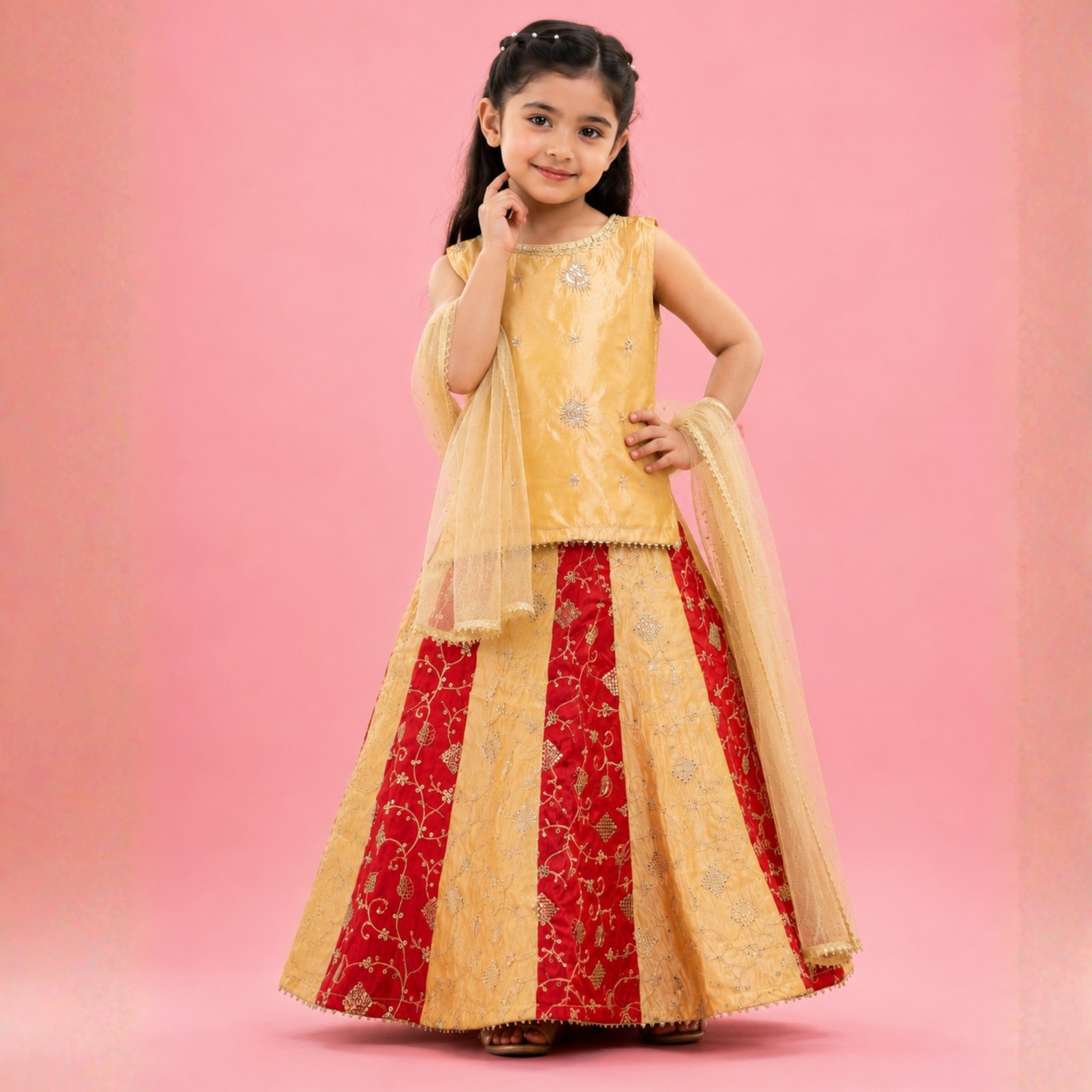 MULTI SHARARA SET