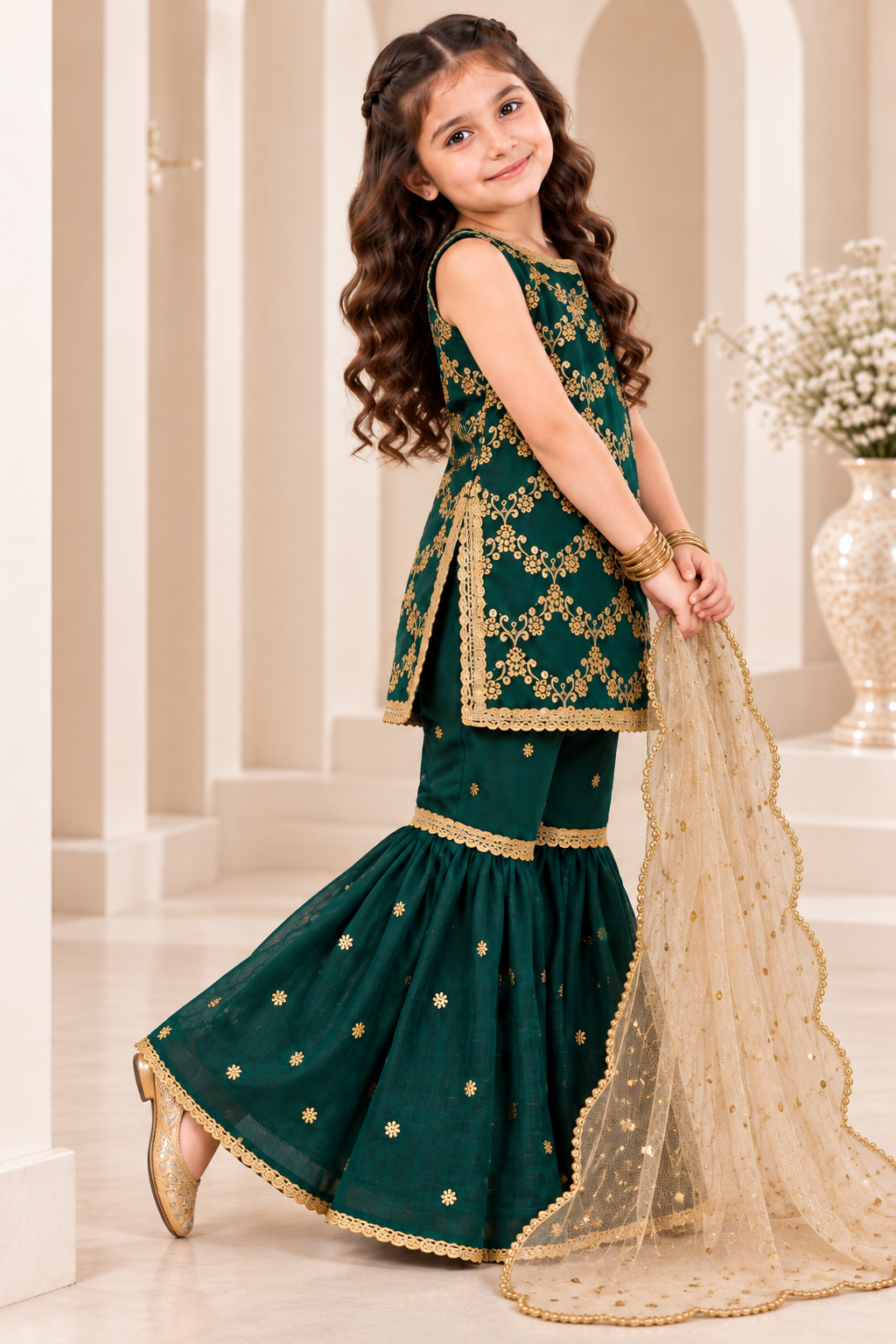 SHAFOON GHARARA SET
