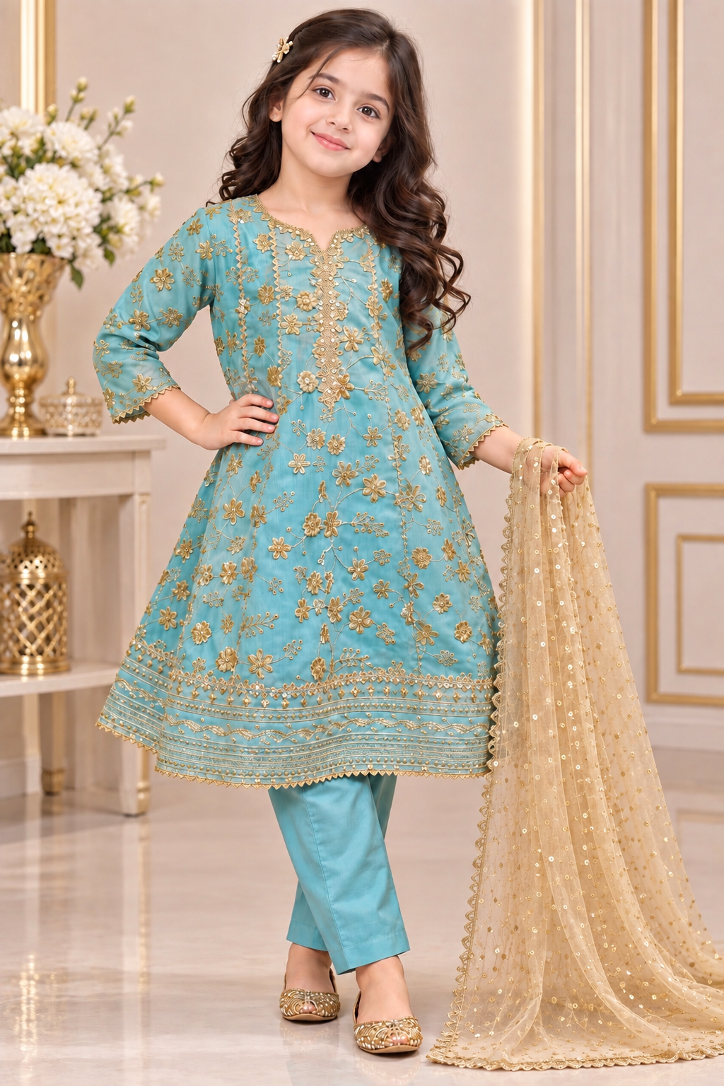 PISHWAS 3 PICE SET