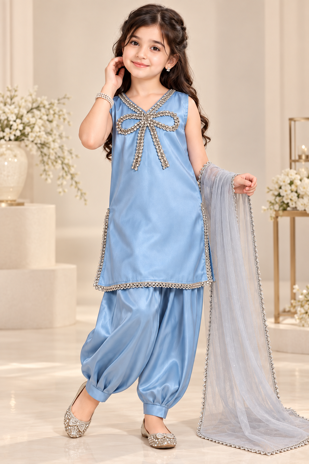Shimmering Bow Silk